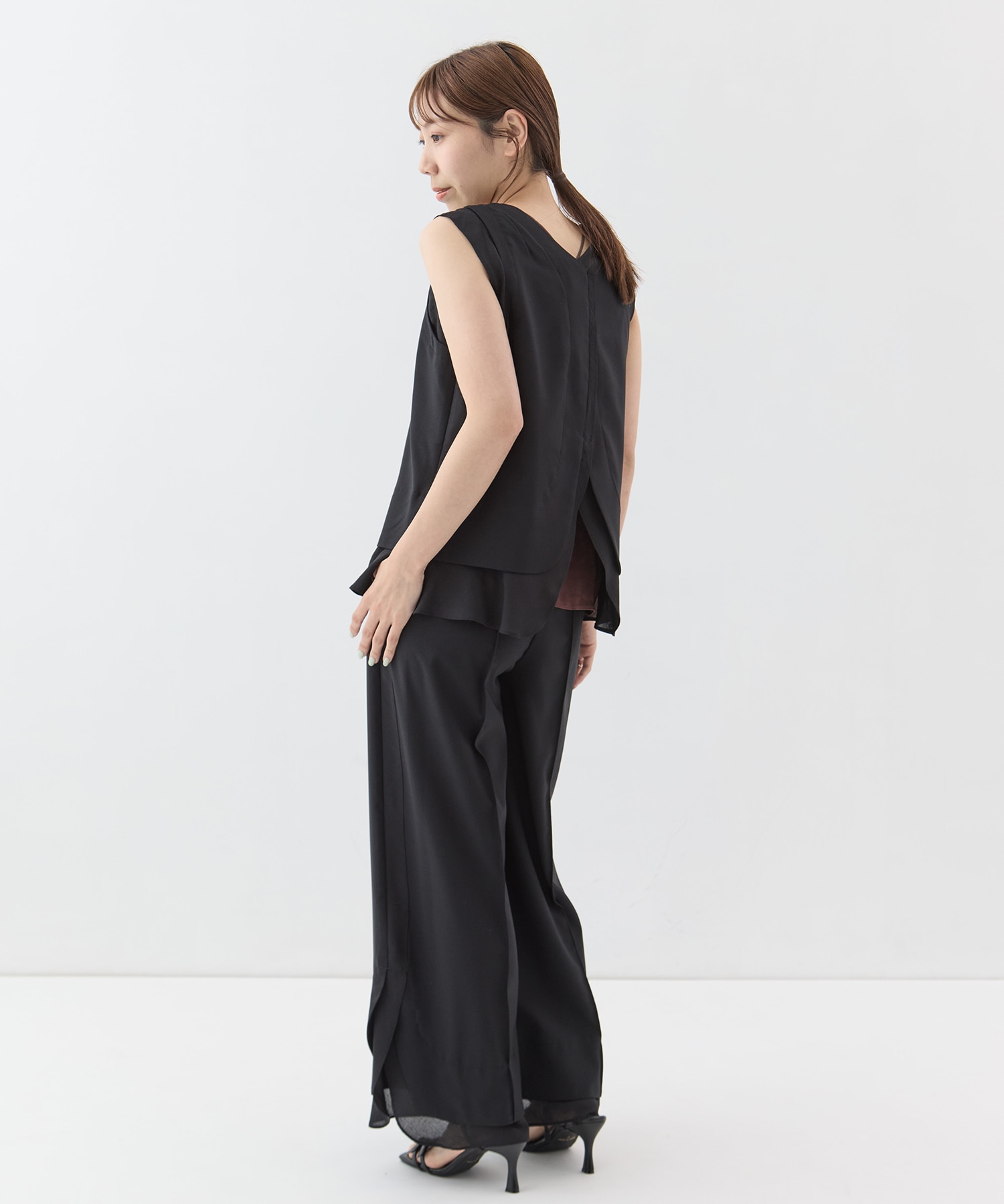 Sheer Layered Blouse STUDIOUS