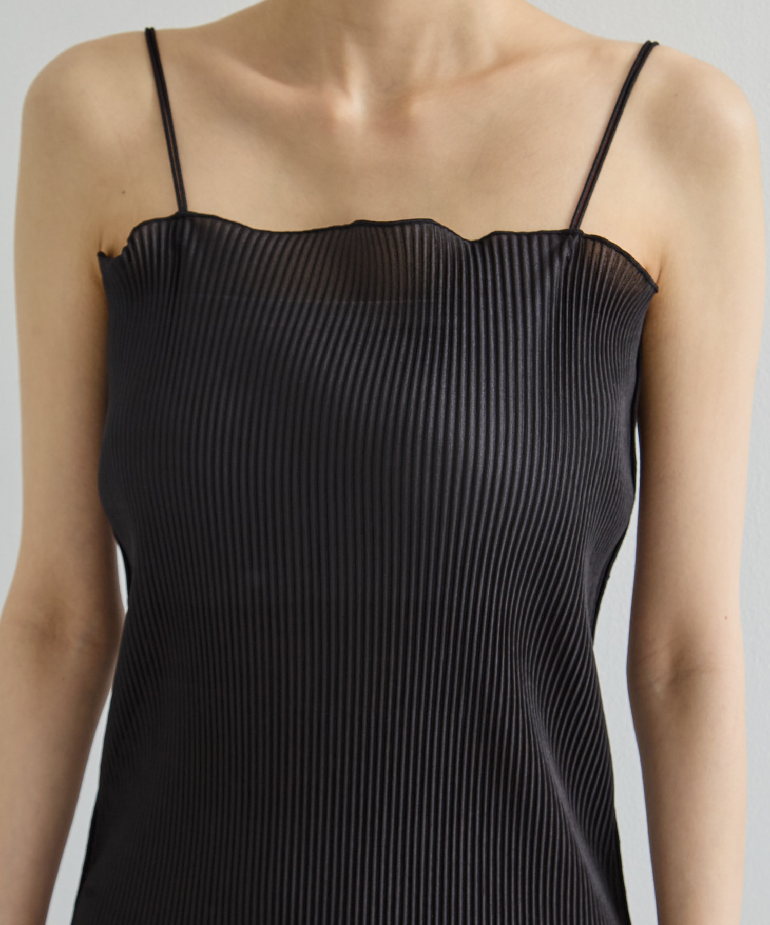 別注SHEER LAYERED SHORT SLEEVE HIGH NECK  DRESS kotohayokozawa