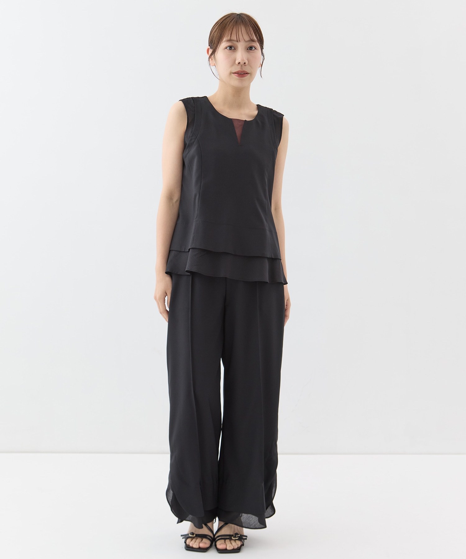 Sheer Layered Trousers STUDIOUS