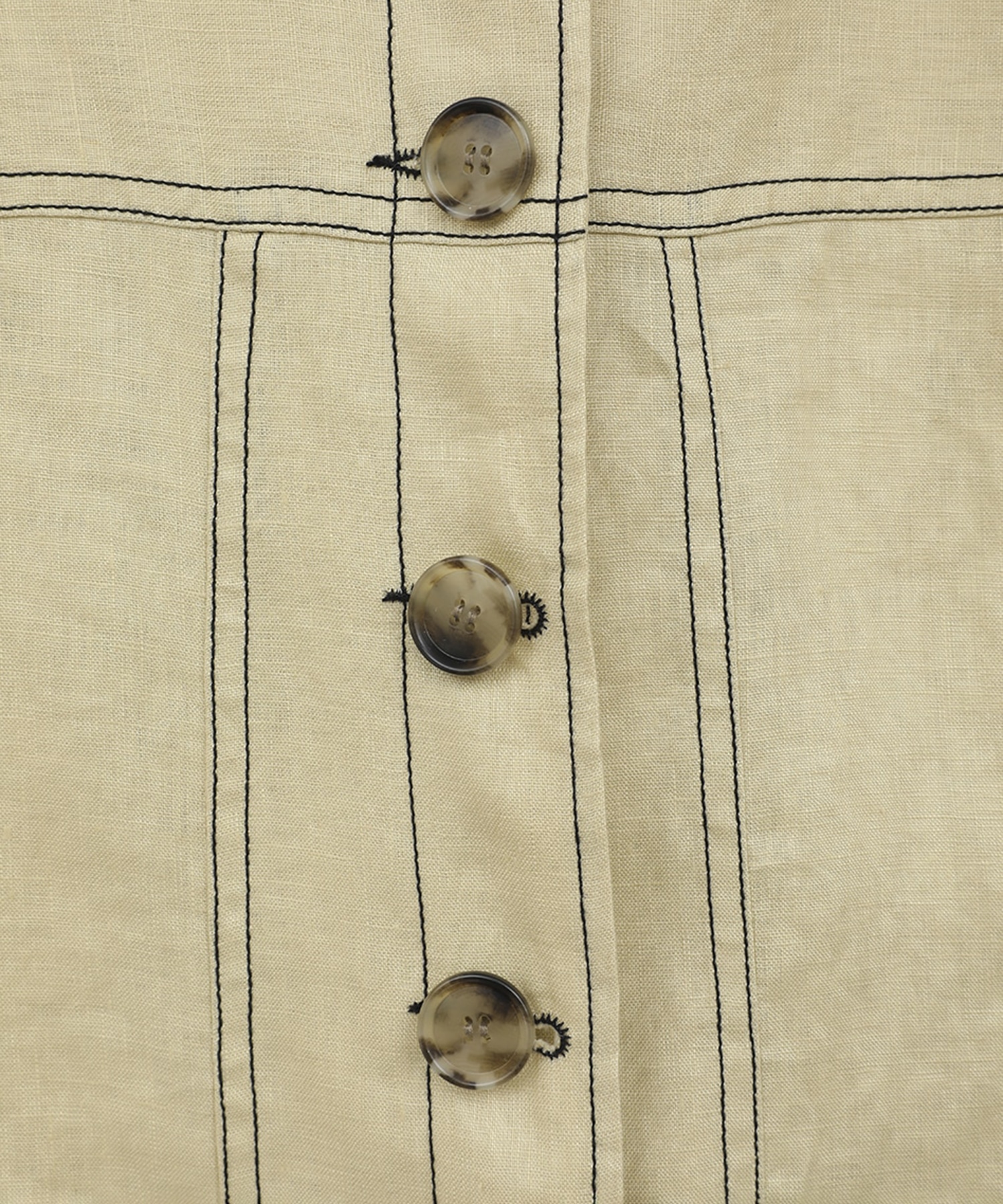 LINEN SHIRT JACKET CLANE