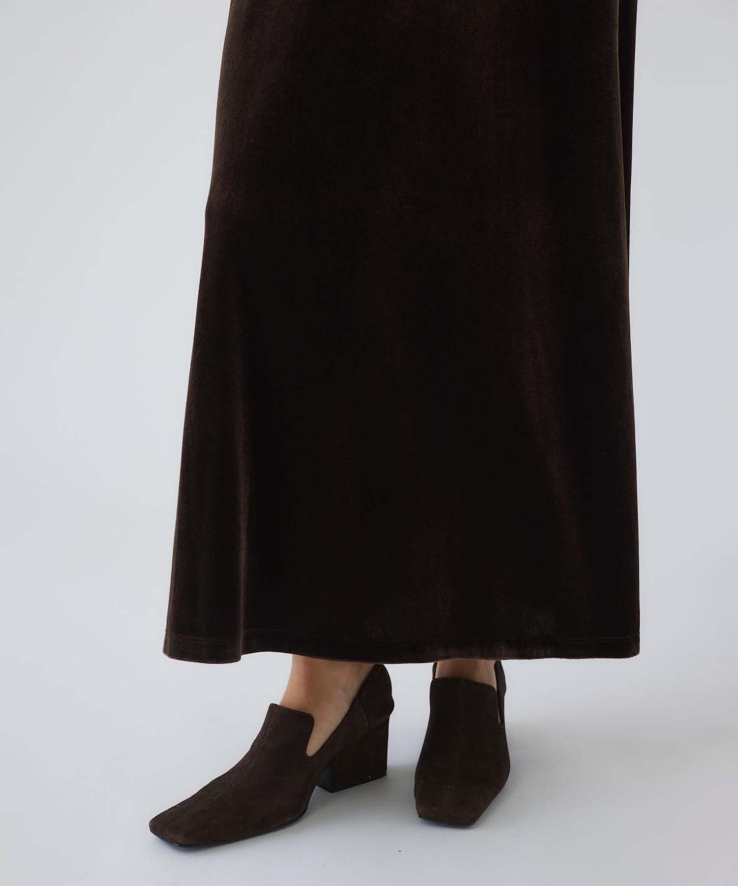 Velour shirt dress RIM.ARK