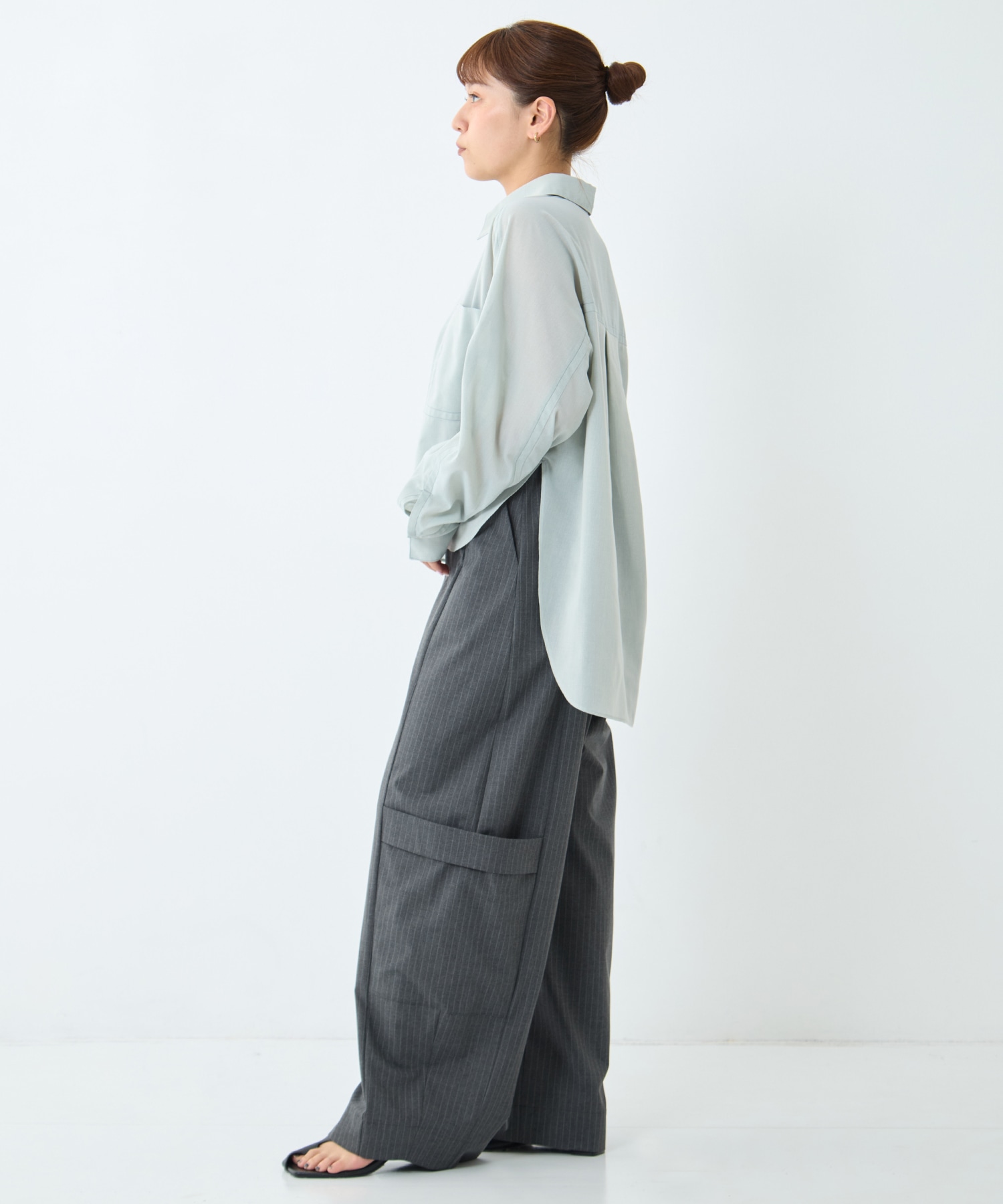 Matte Sheer Over Shirt STUDIOUS