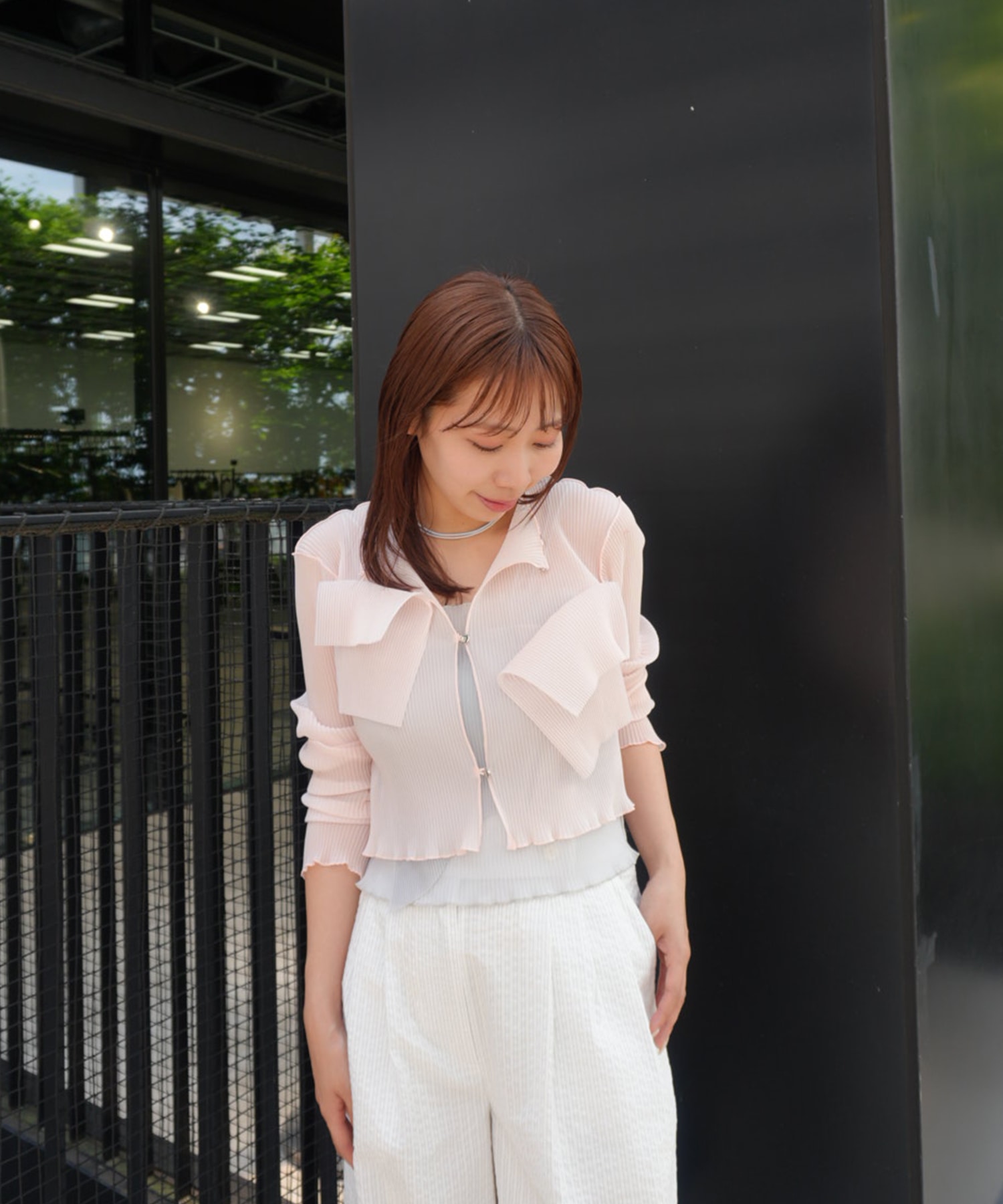 別注 SHEER CARDIGAN kotohayokozawa