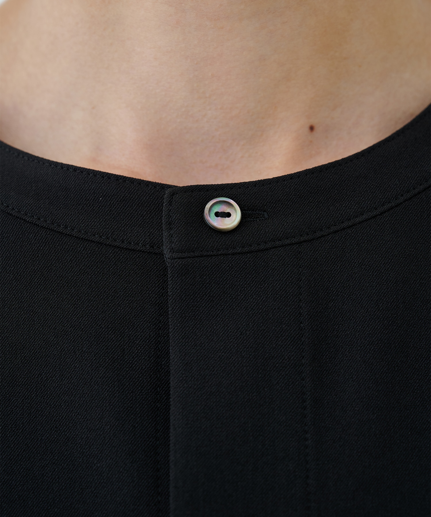 Stretch Twill   Front Fly Like Short Sleeve Shirt CULLNI