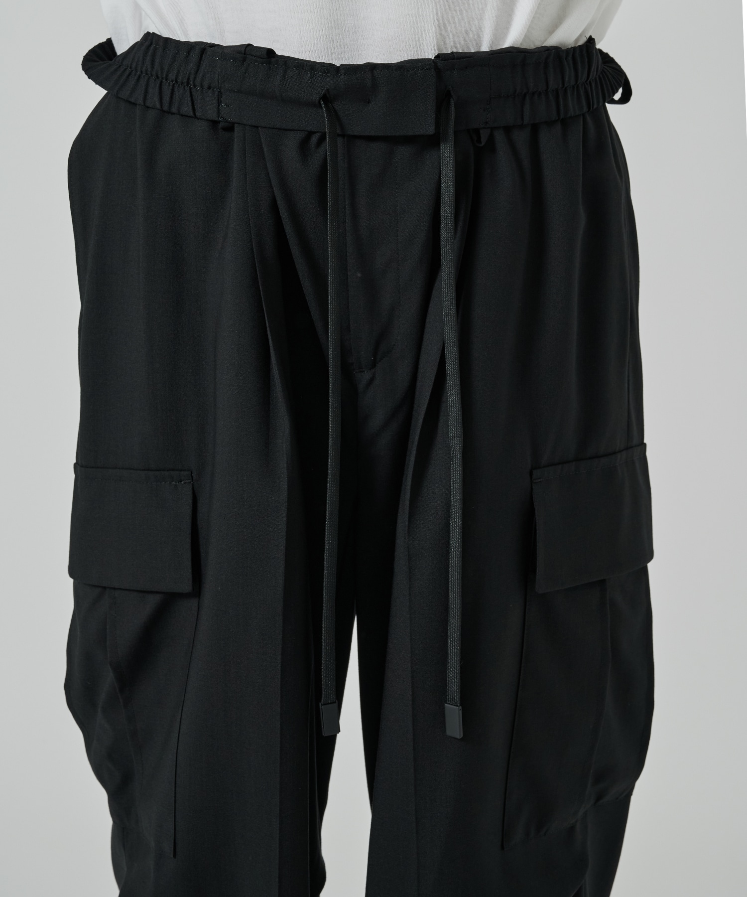 【涼しいウール】COOL WOOL CARGO PANTS STUDIOUS
