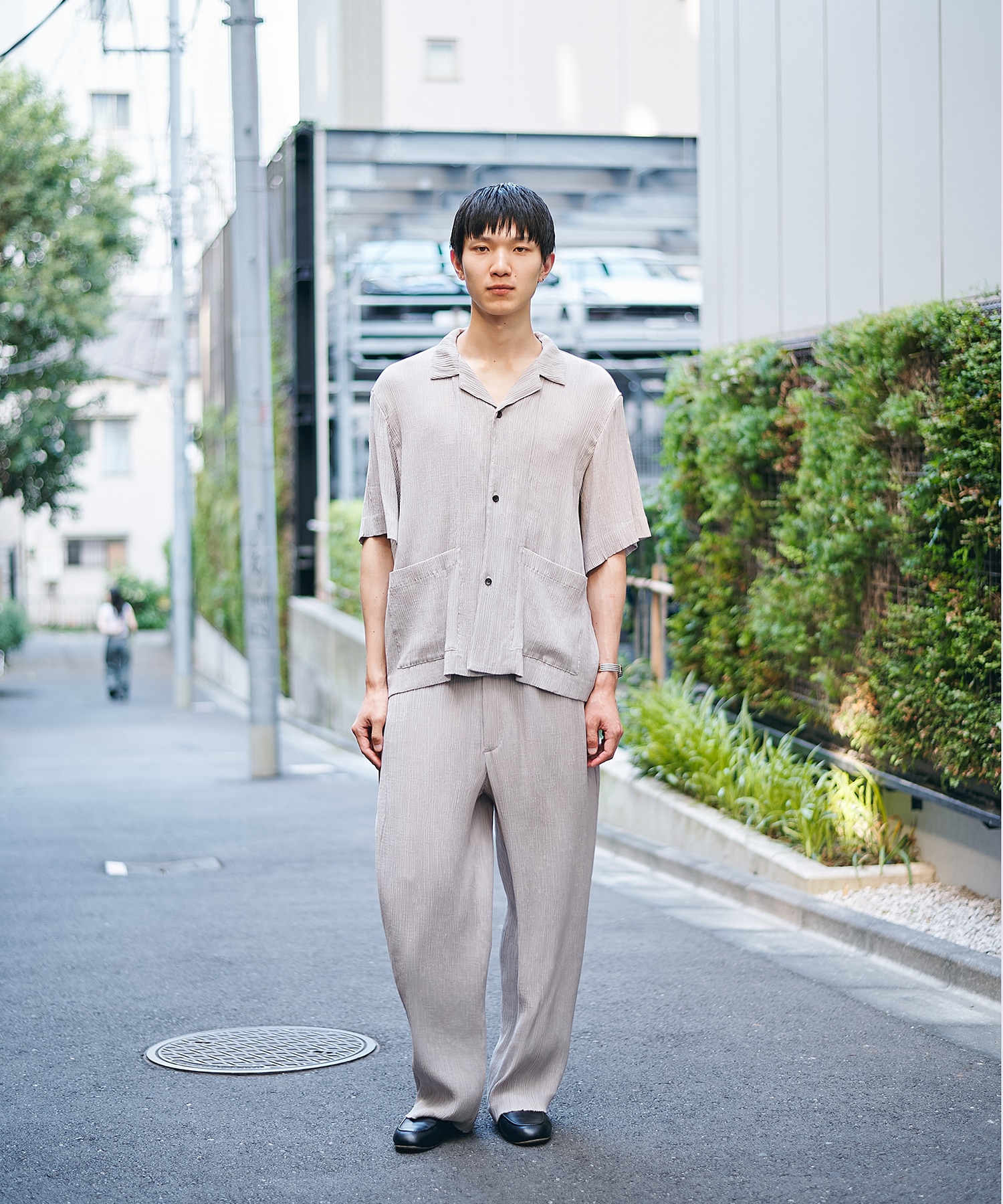 Silky Pleats Easy Pants STUDIOUS