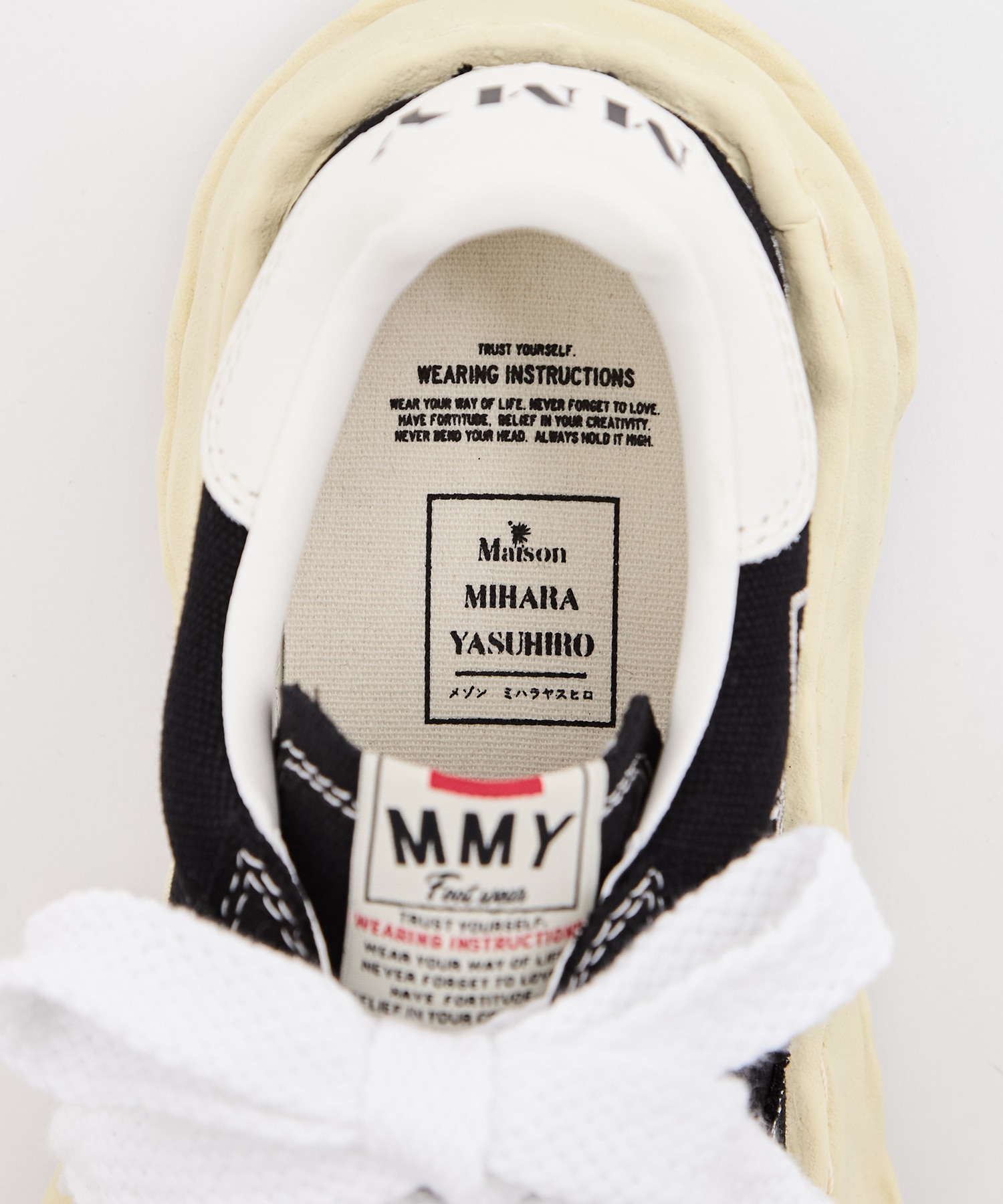 - BLAKEY low -original vintage color sole leather Low- Maison MIHARA YASUHIRO