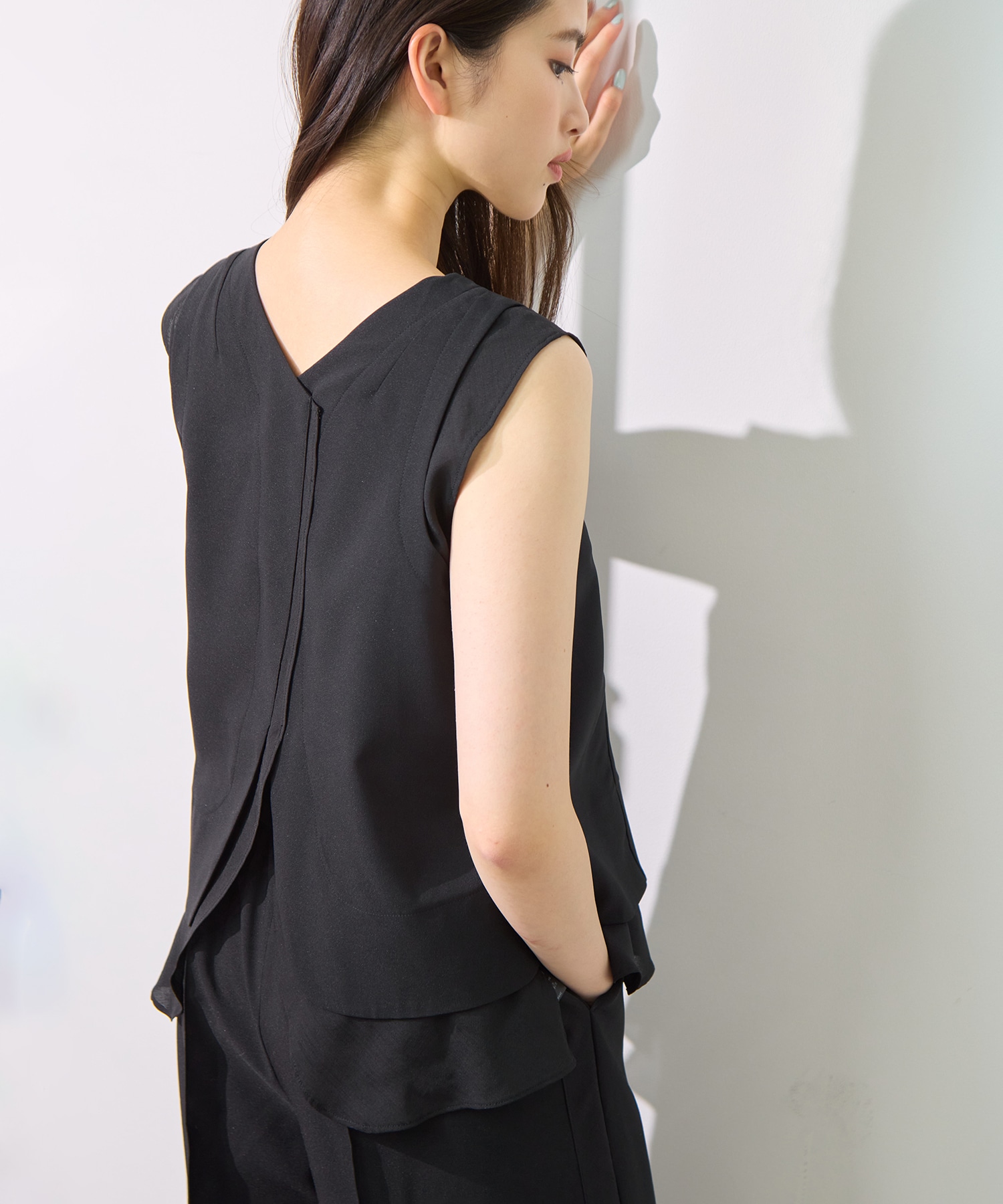 Sheer Layered Blouse STUDIOUS
