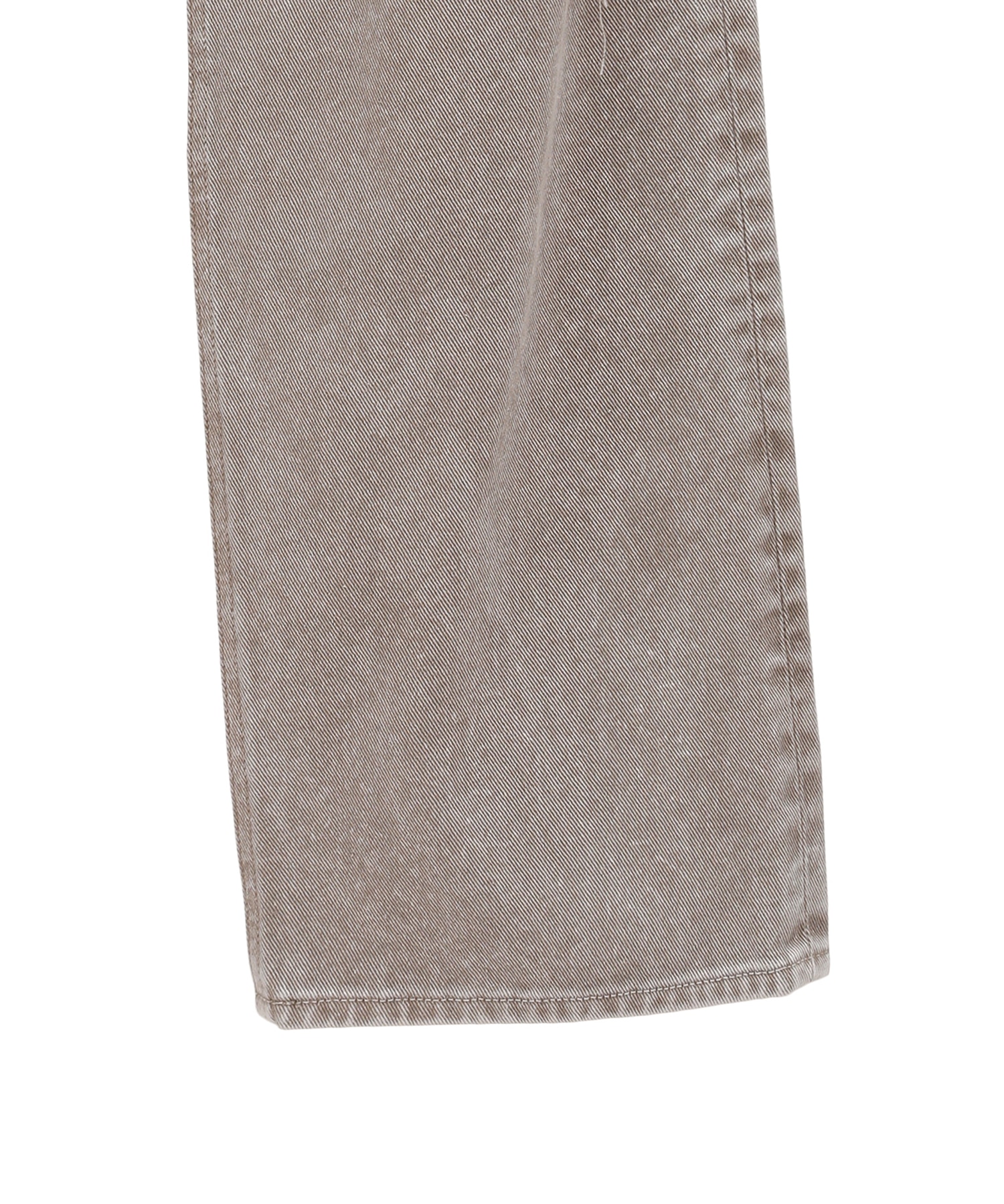 SLASH CUT DENIM PANTS CLANE