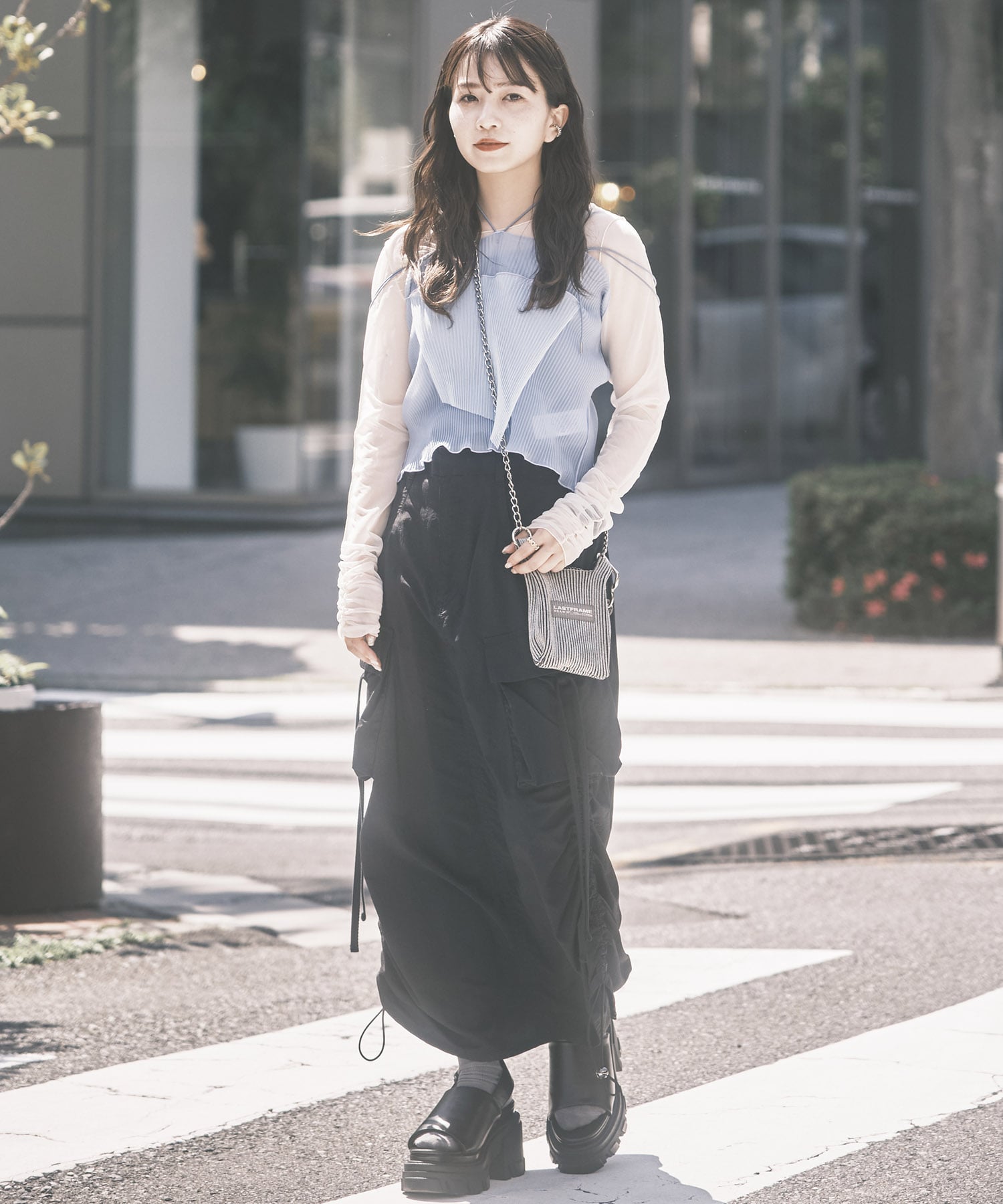 Drawstring Cargo Skirt STUDIOUS