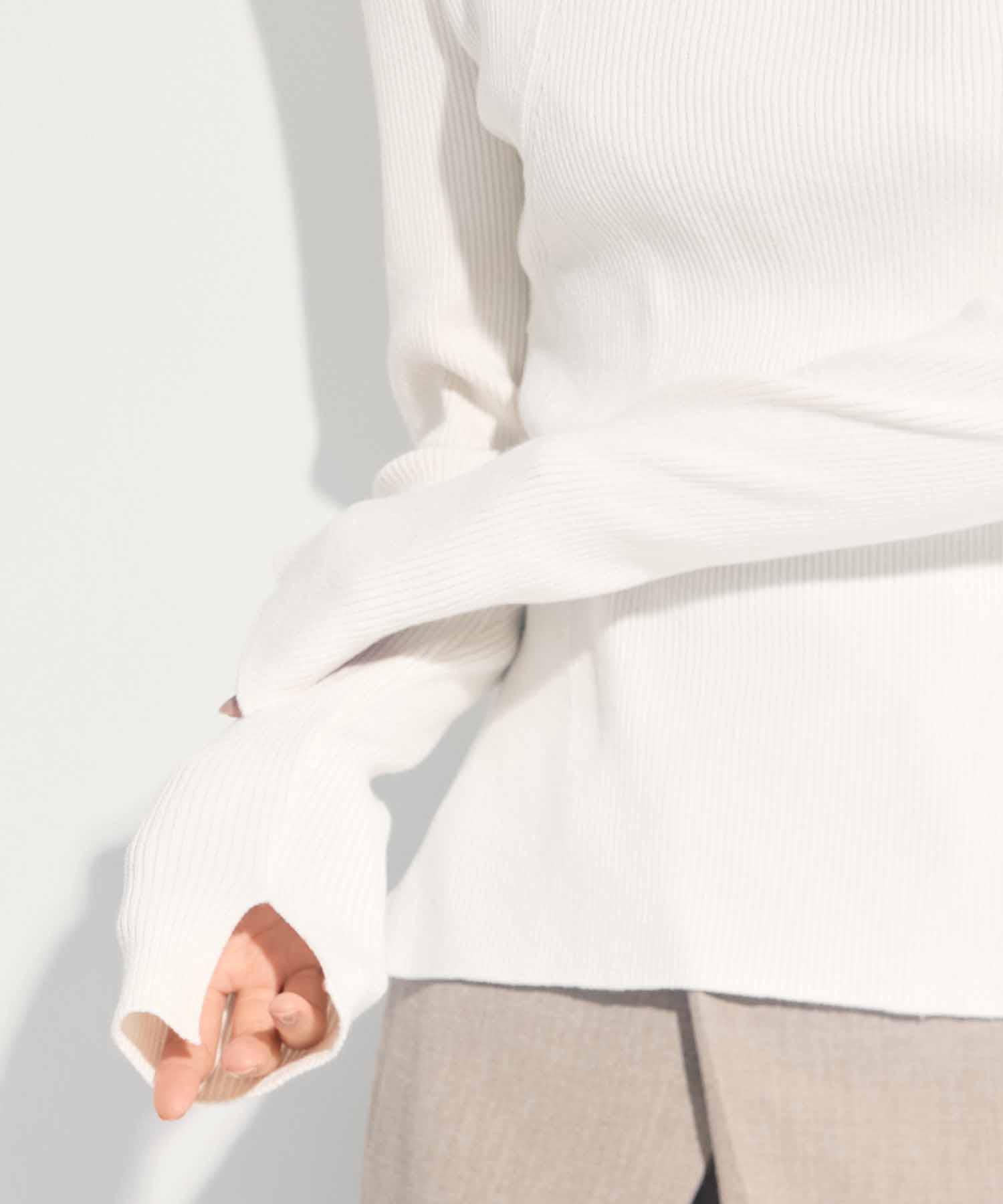 SQUARE RIB KNIT STUDIOUS