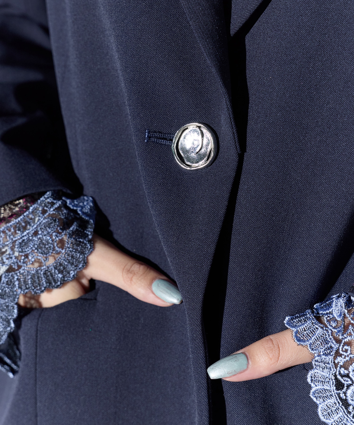 Slit sleeve lace jacket MURRAL