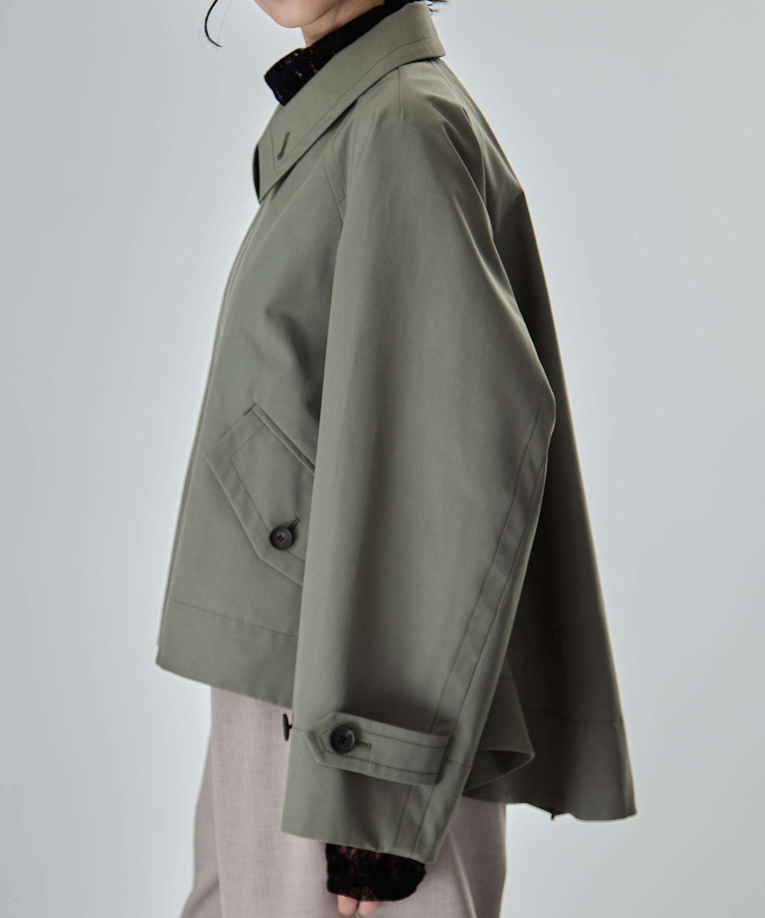 【大人気アイテム】Short Balmacaan Blouson STUDIOUS