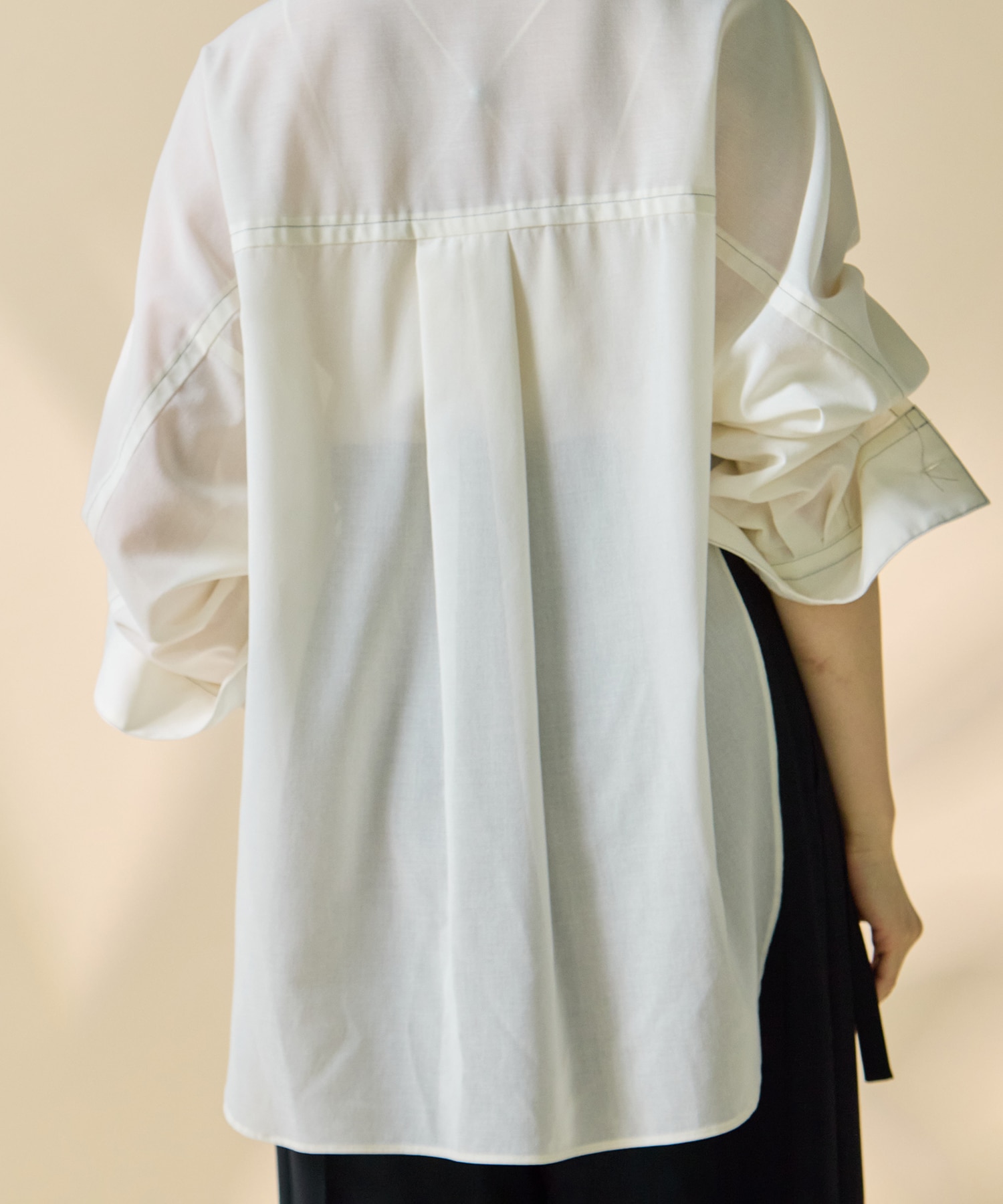 Matte Sheer Over Shirt STUDIOUS
