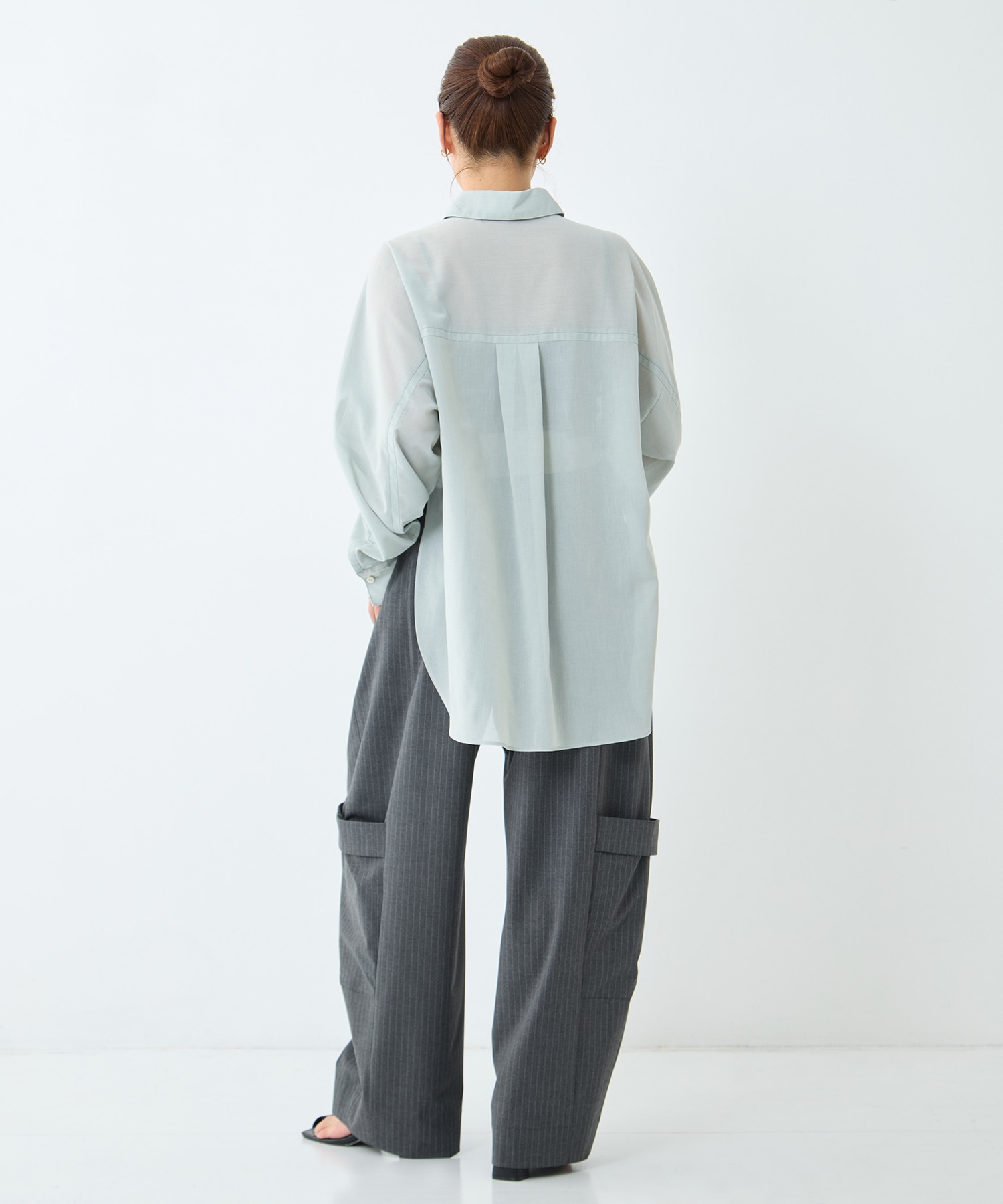 Matte Sheer Over Shirt STUDIOUS
