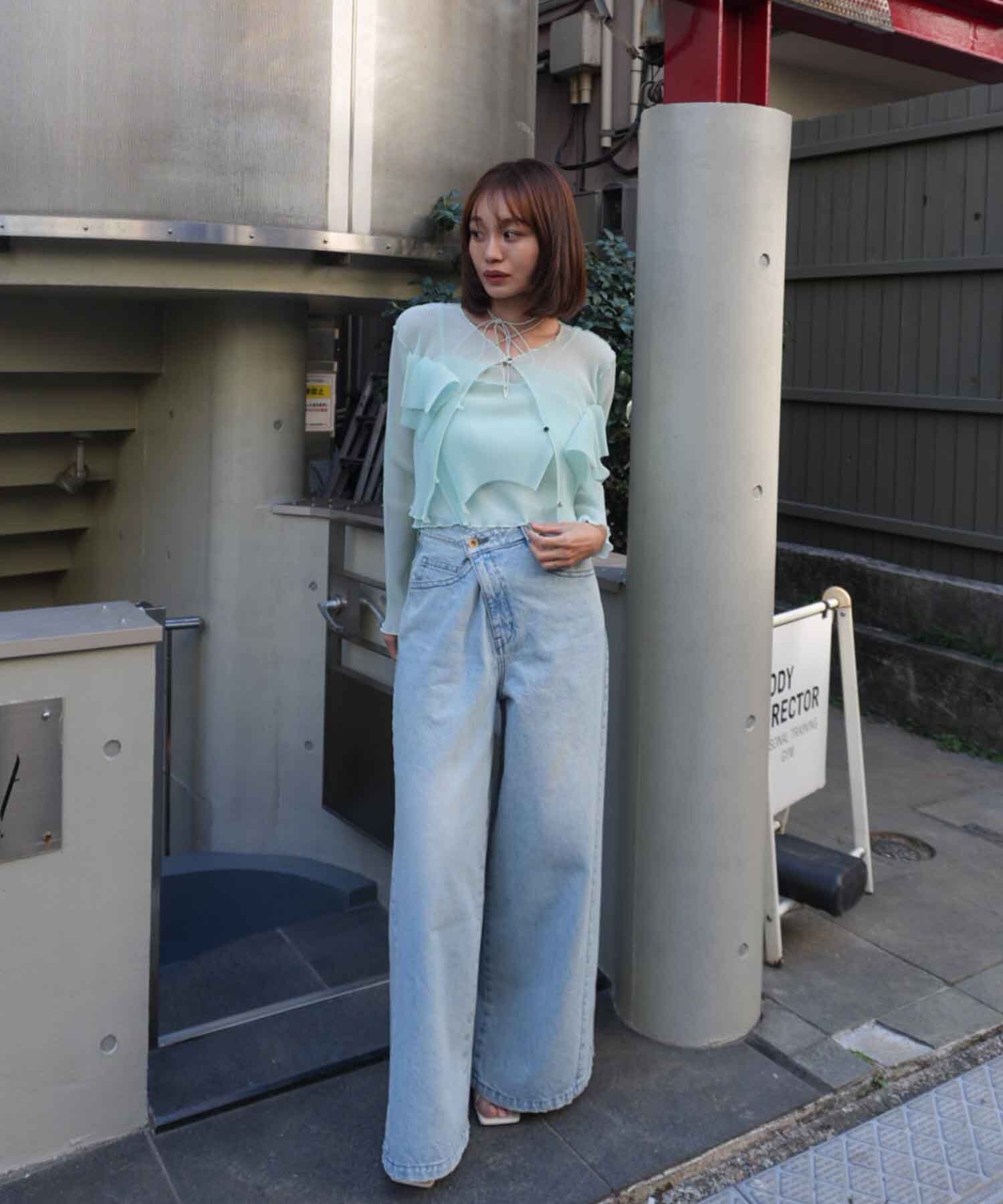 別注 SHEER CARDIGAN kotohayokozawa
