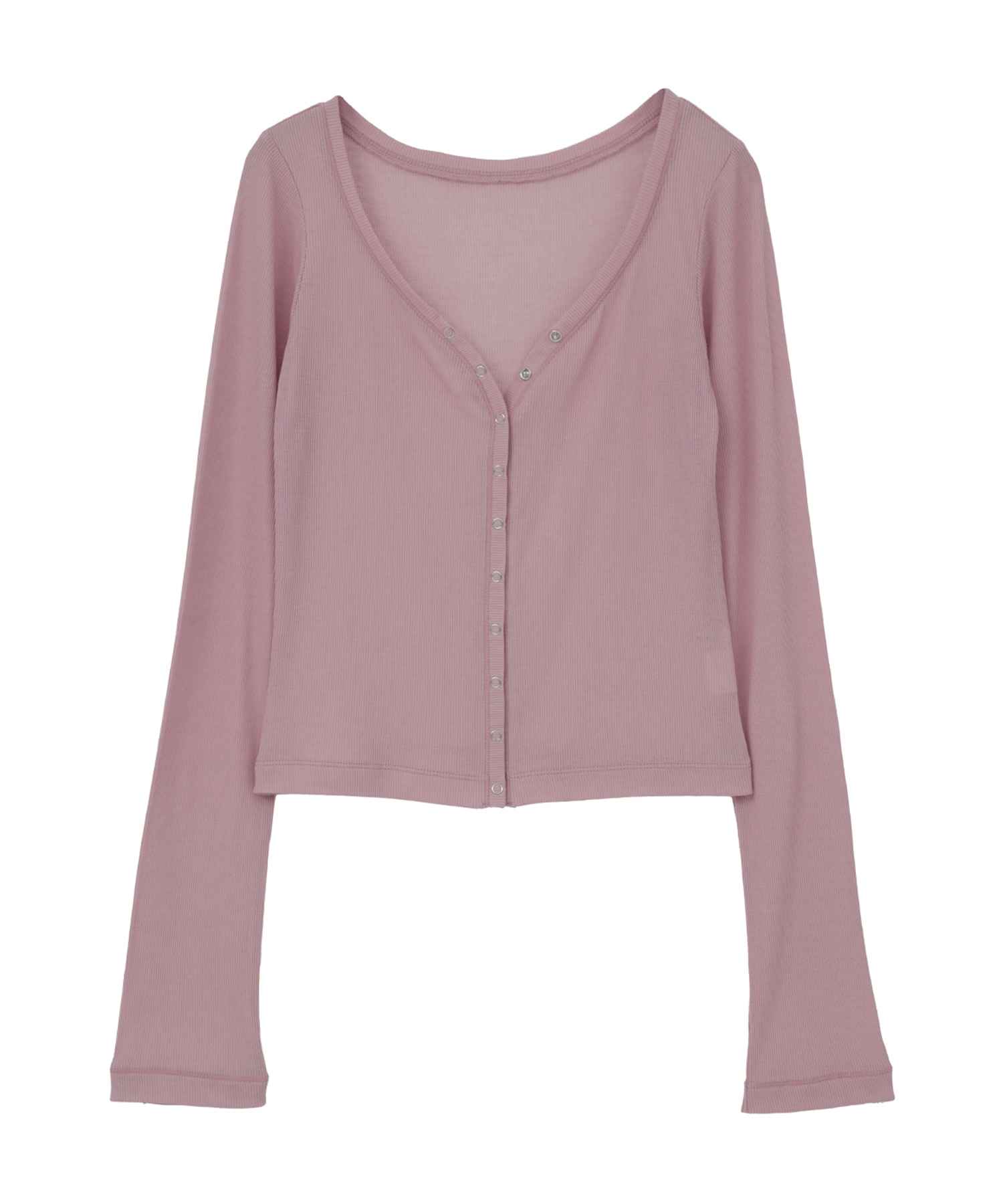 CURVED NECK LAYERED SET TOPS CLANE