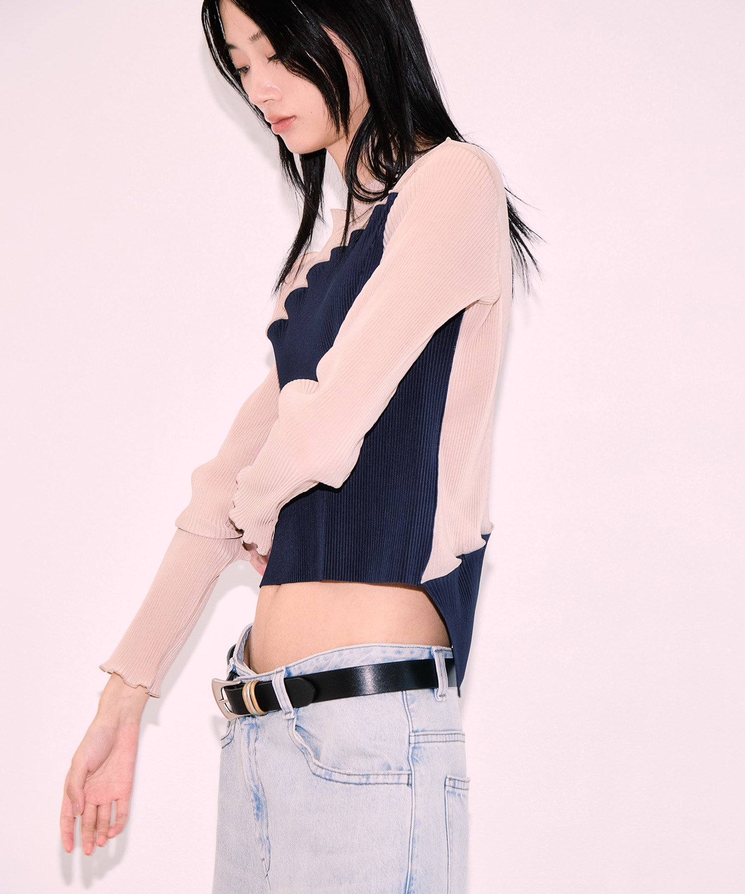 別注 SHEER DOCKING CREW TOPS kotohayokozawa