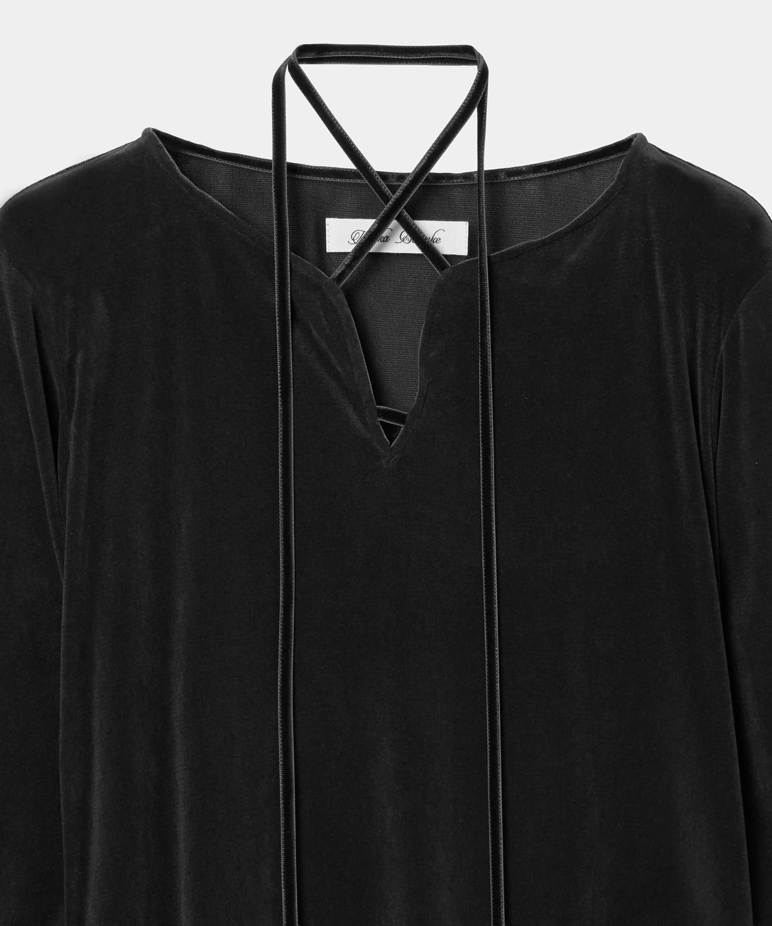 flocky tulle pullover tanakadaisuke