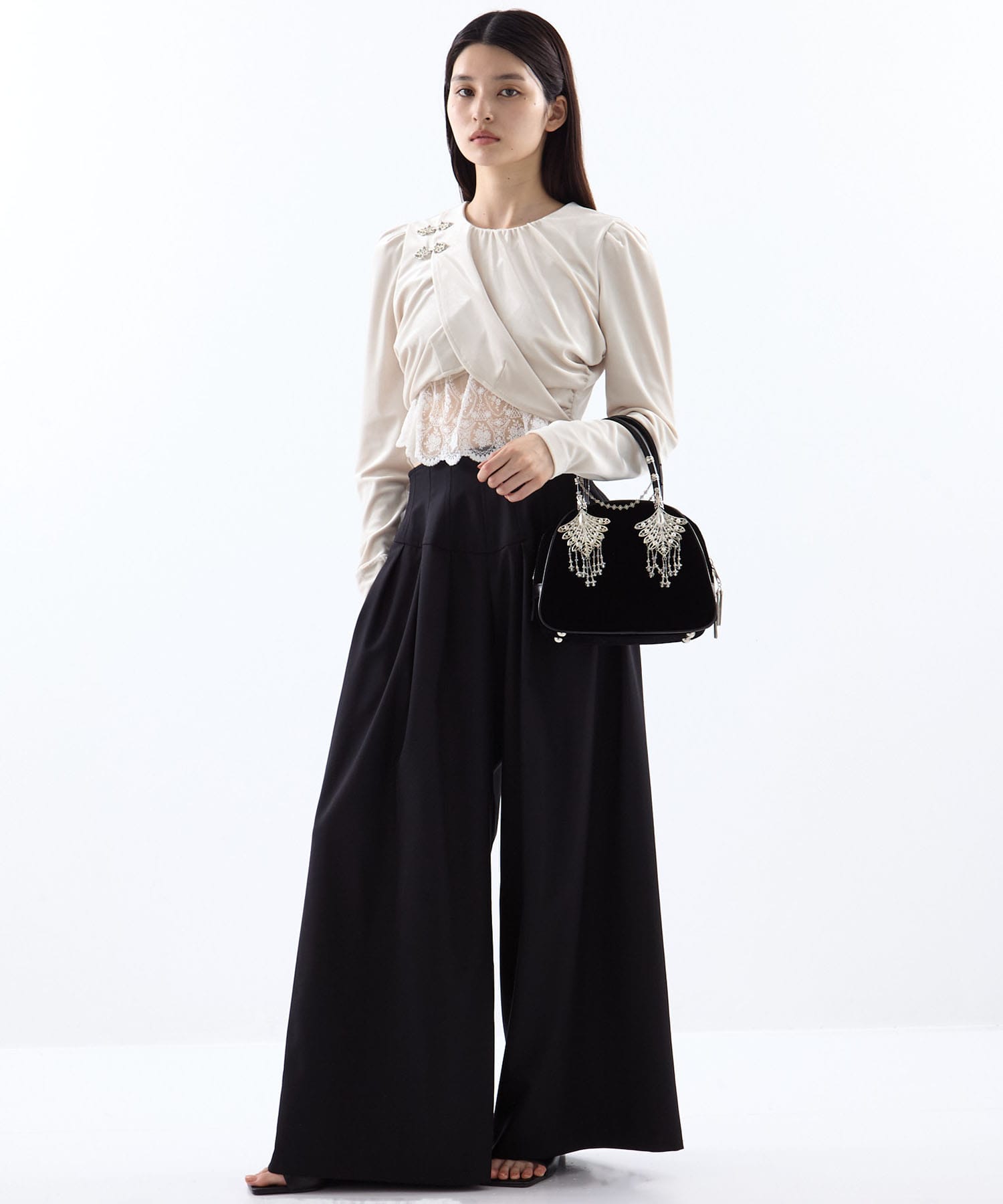 wing bijou hand bag tanakadaisuke