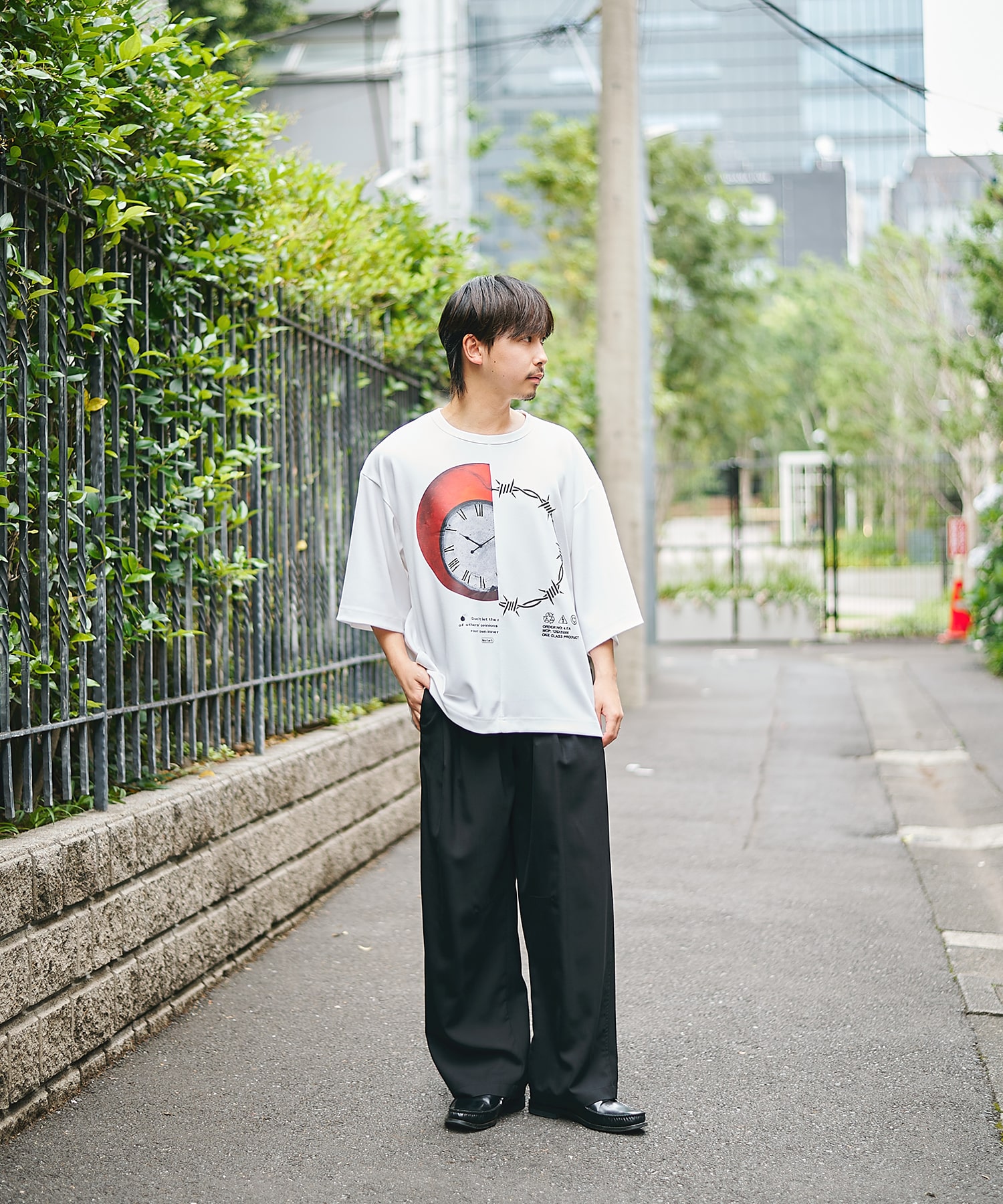 APPLE×YUSHITESSEN TEE SHAREEF