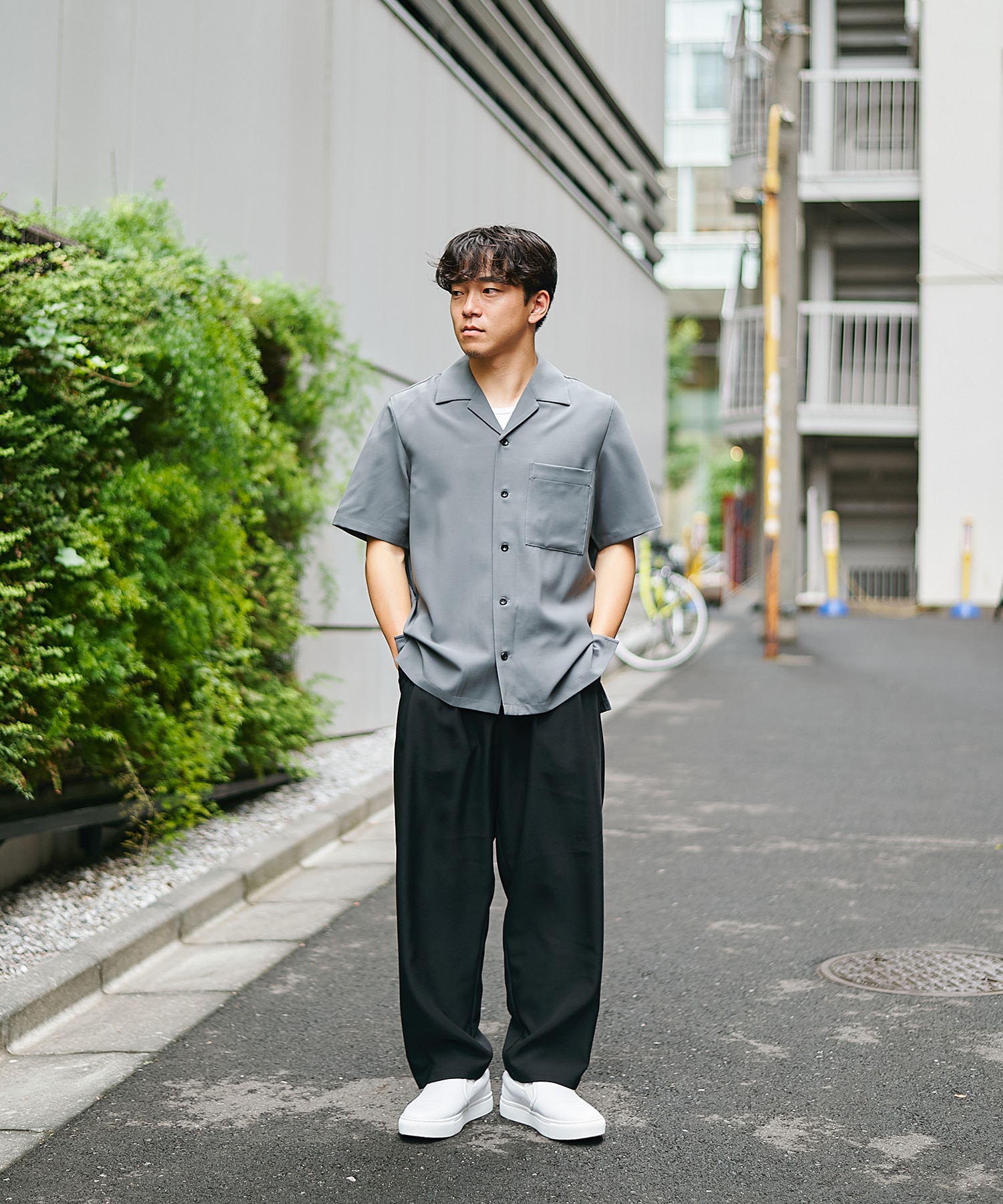 別注 WASHABLE SUPER EASY WIDE PANTS ATTACHMENT