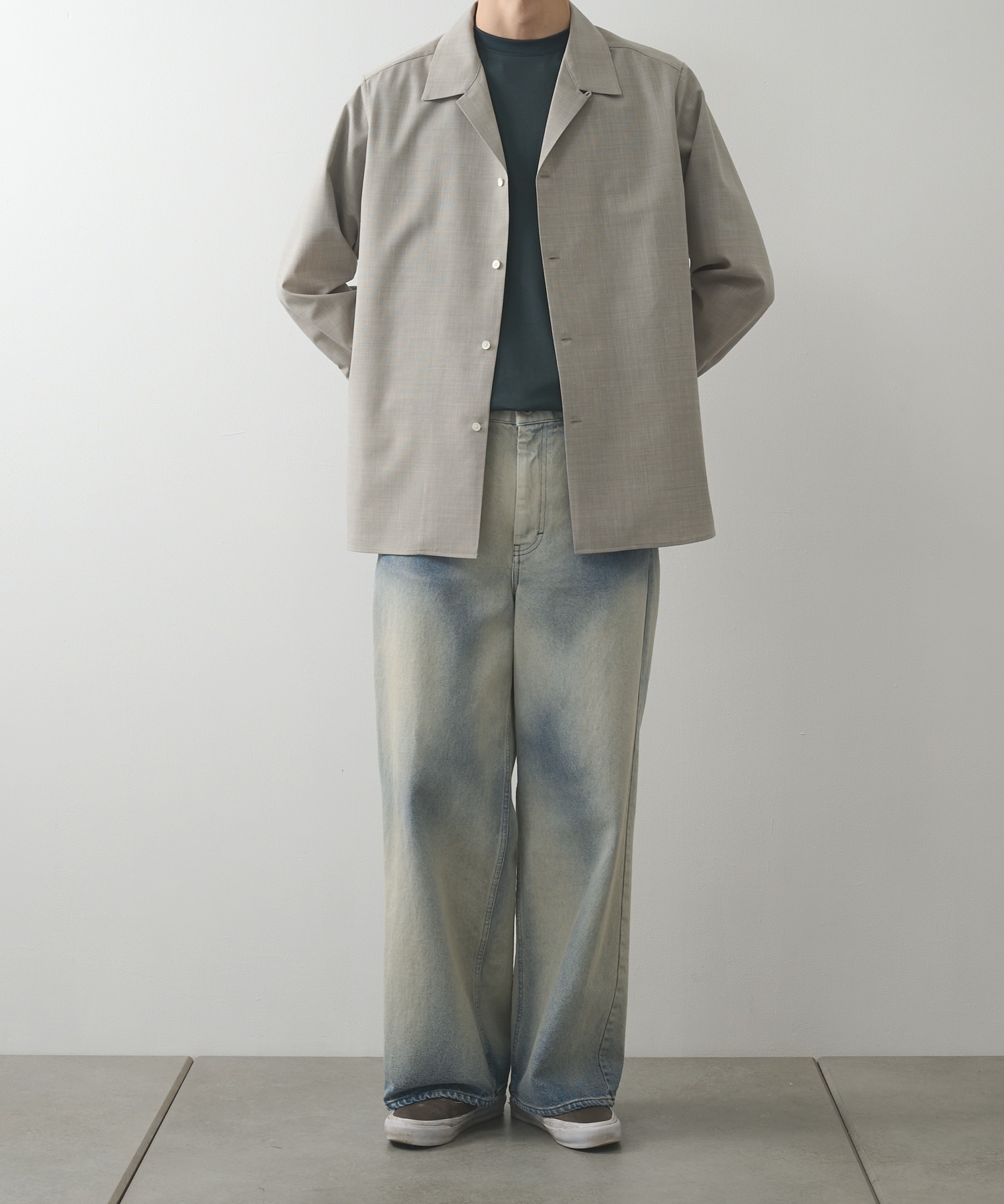 BLEACH OVERDYE DENIM JEANS STUDIOUS