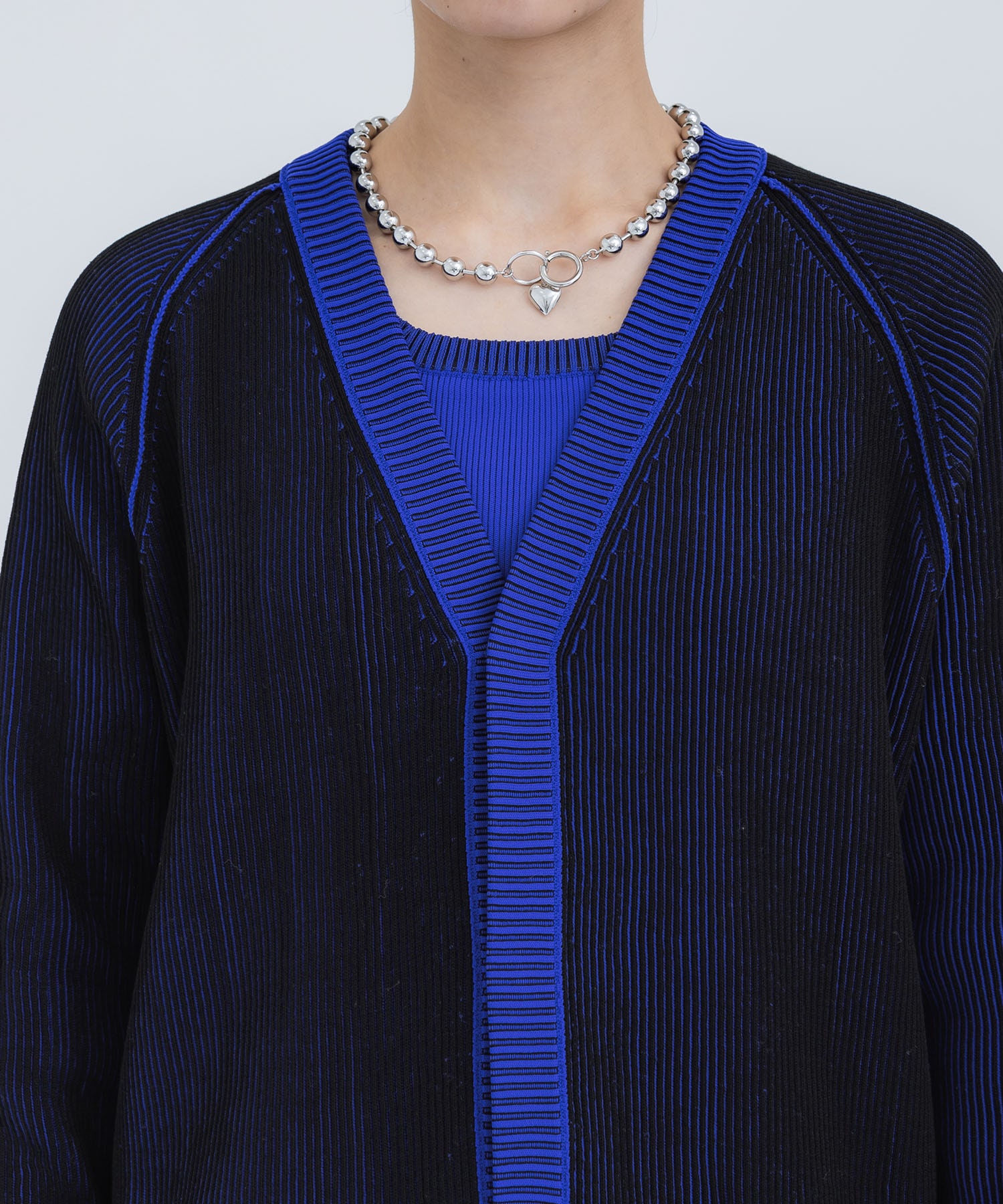 KASANE REVERSIBLE CARDIGAN LASTFRAME