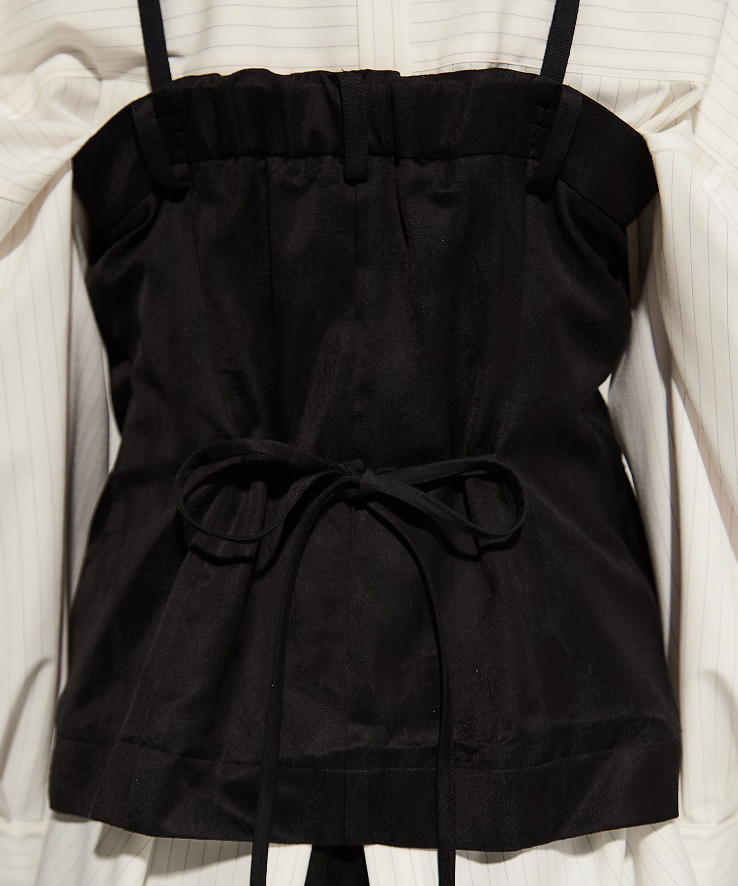 Leaf Jacquard Bustier STUDIOUS