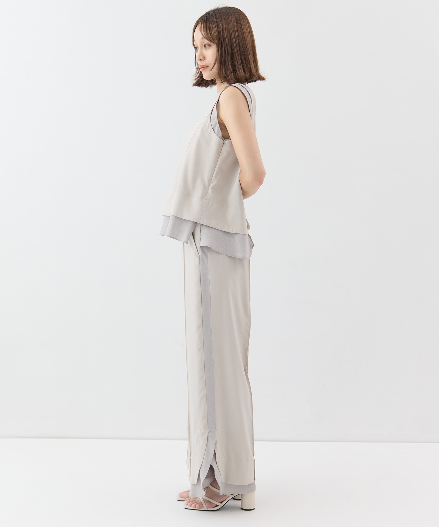 Sheer Layered Blouse STUDIOUS
