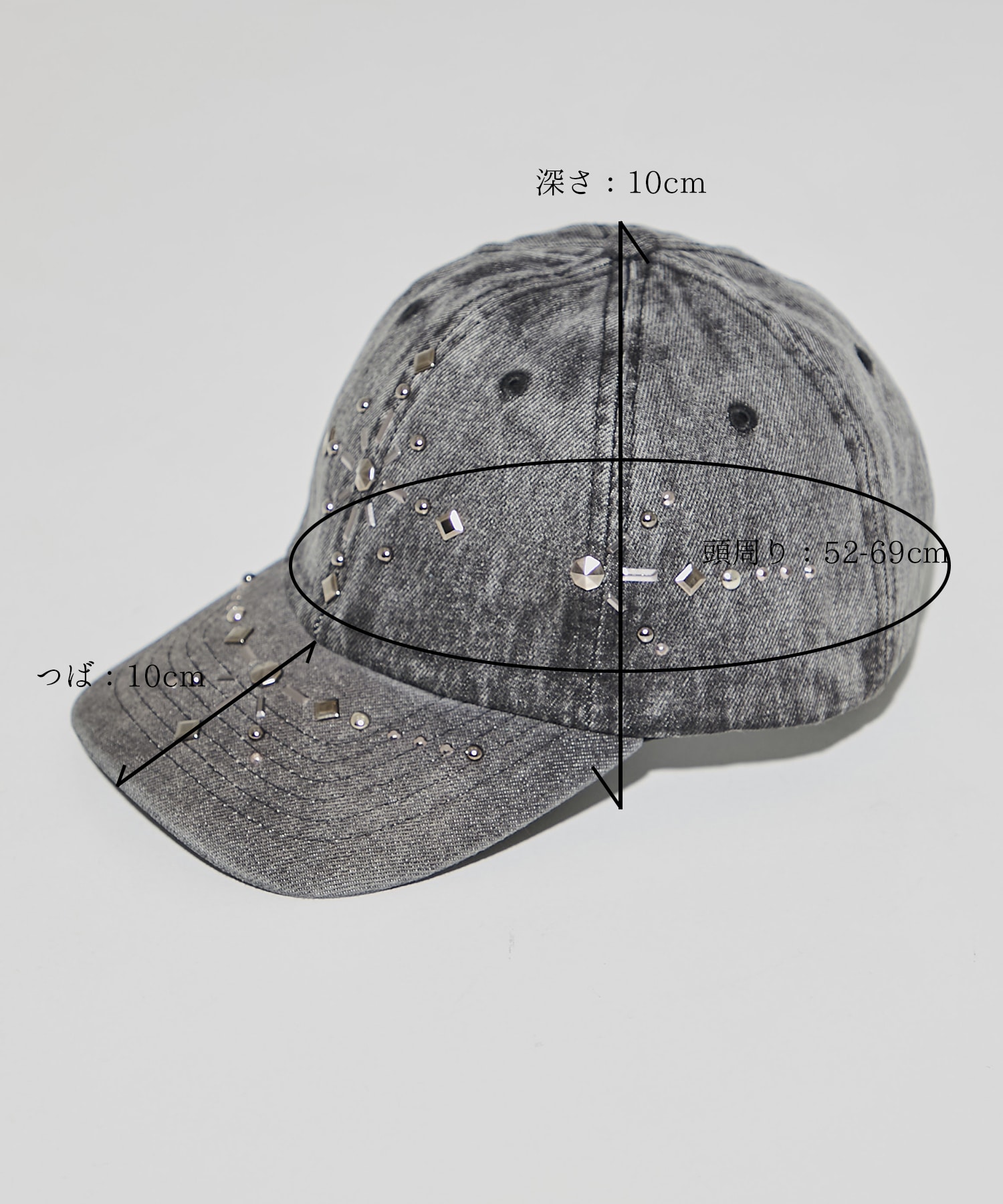 別注silver metal cross cap tanakadaisuke