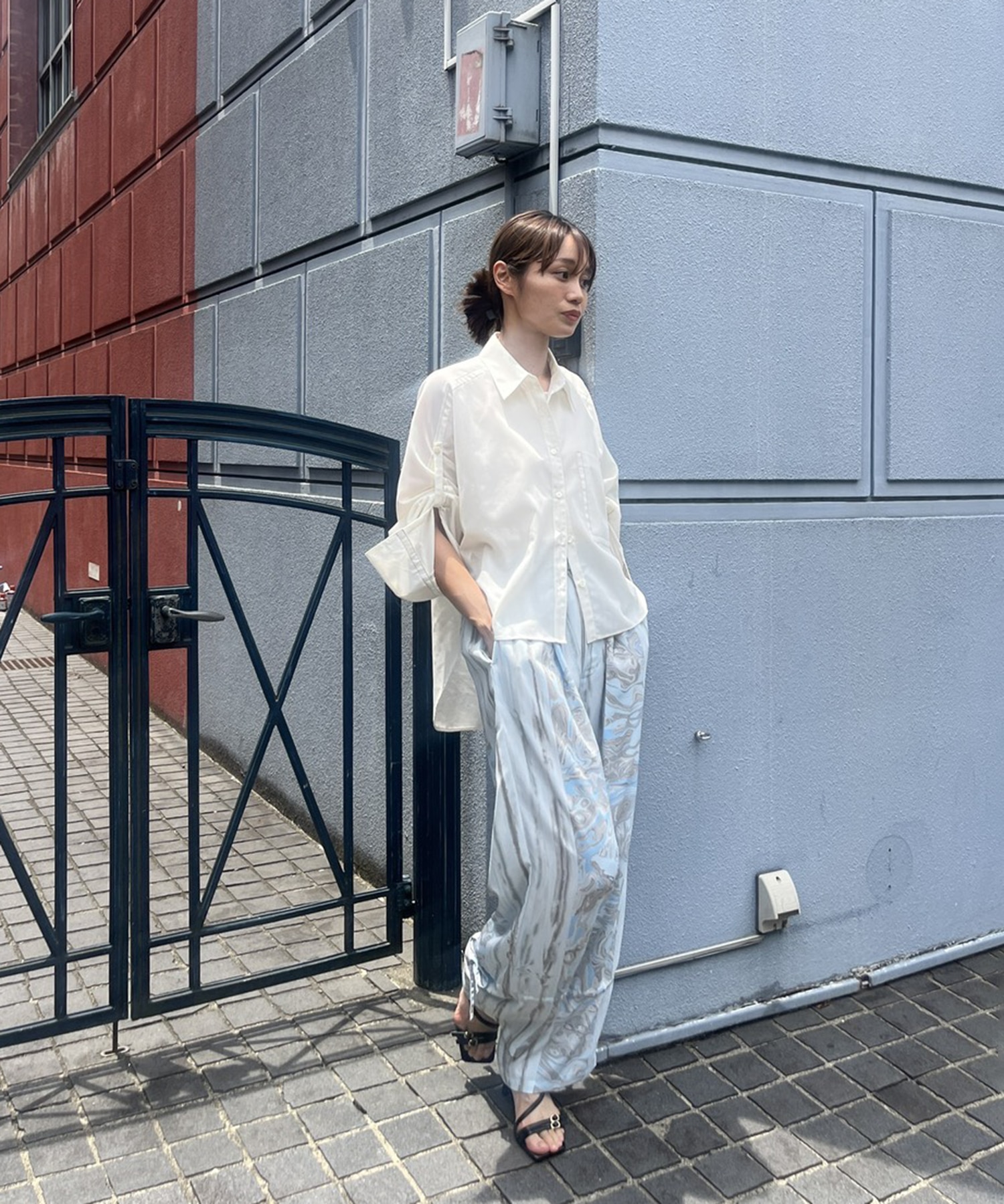Matte Sheer Over Shirt STUDIOUS