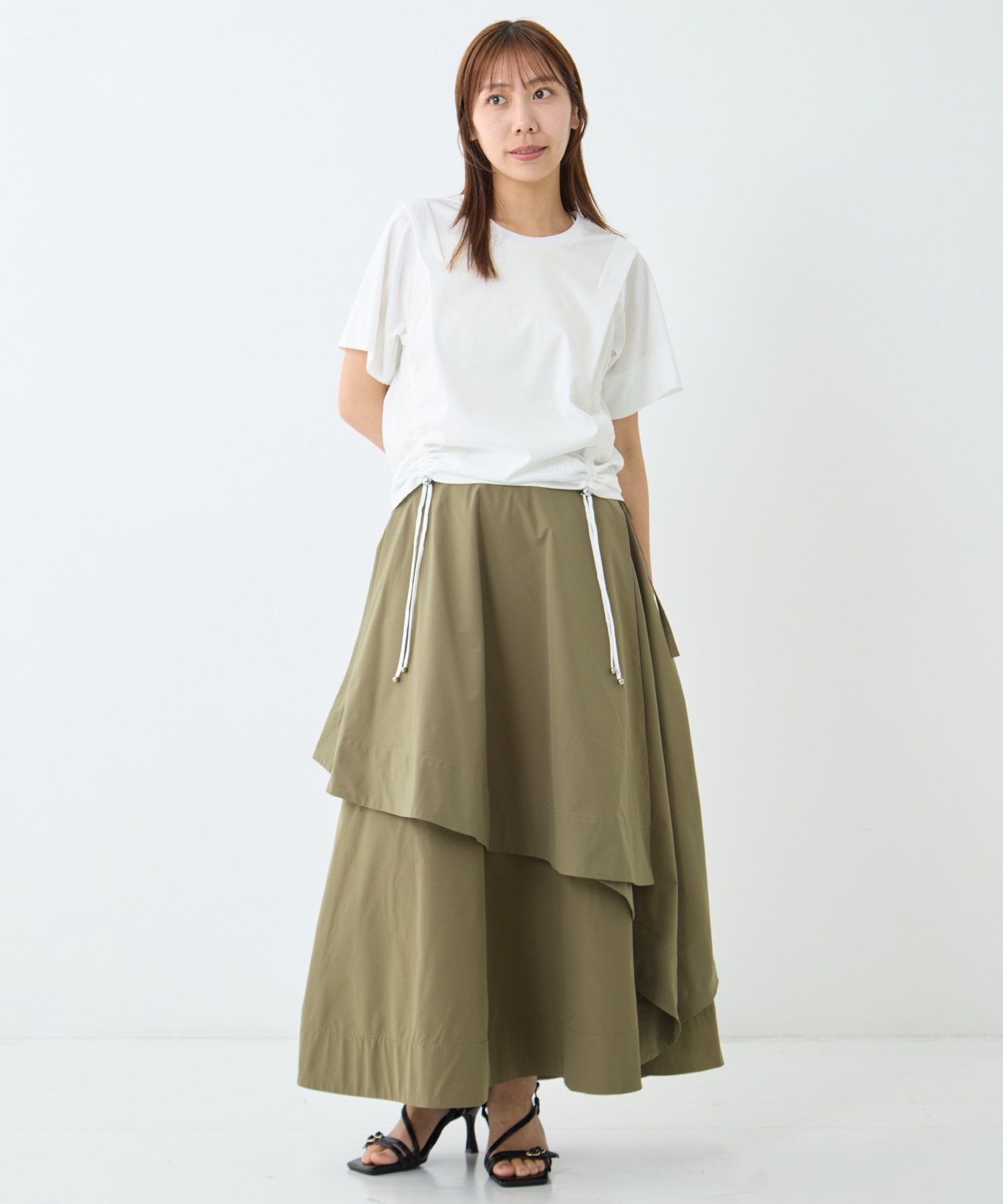Multi Length Drawstring Tee STUDIOUS