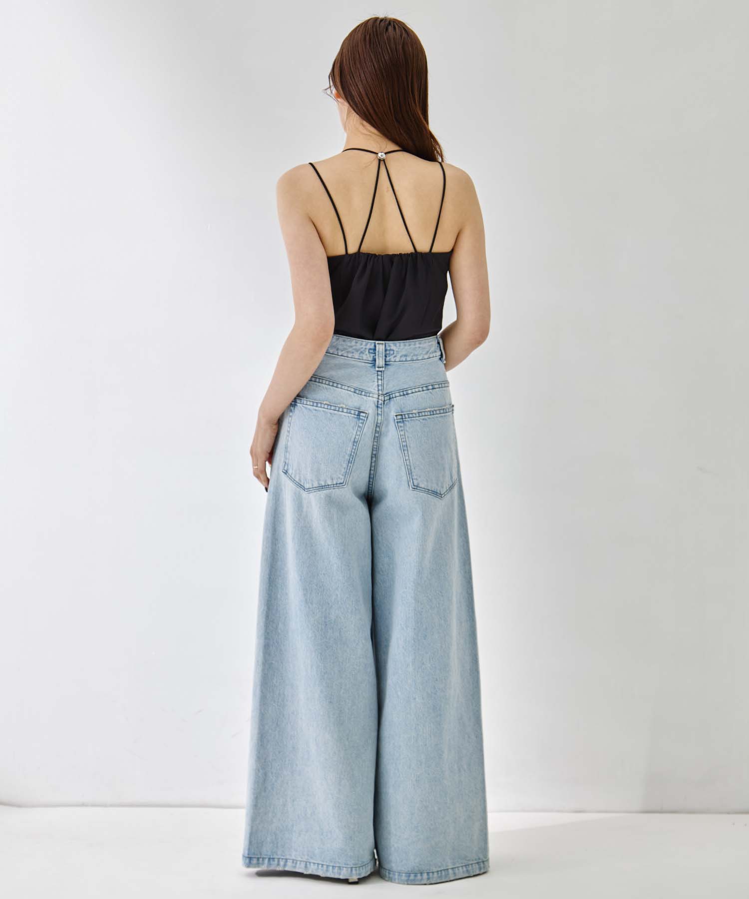 Bleached Baggy Jeans STUDIOUS