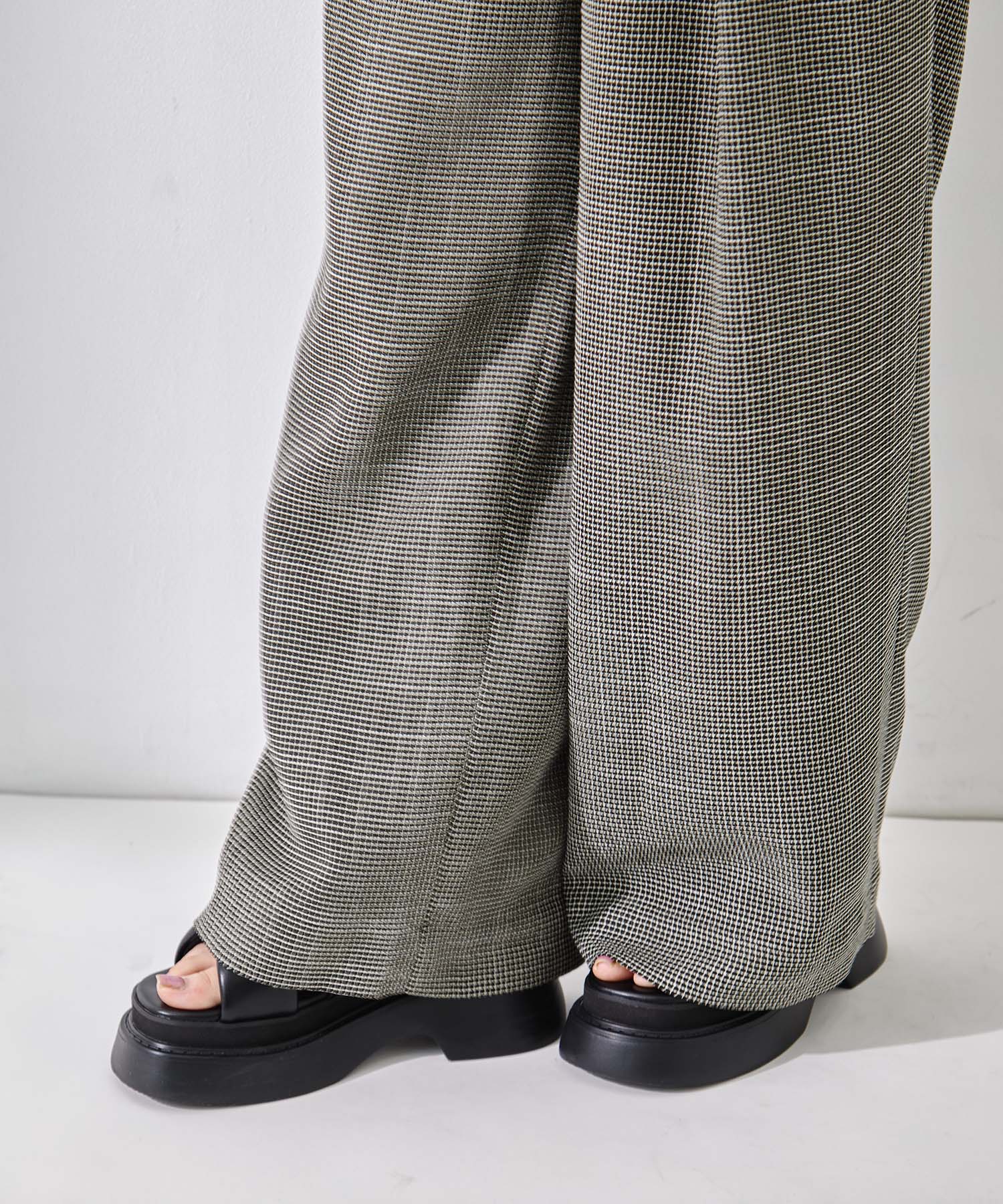 Washable Mesh Relax Trousers STUDIOUS