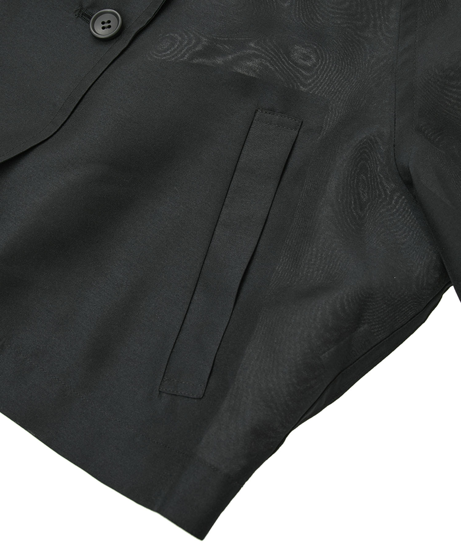 SHEER SHORT TRENCH JACKET CLANE