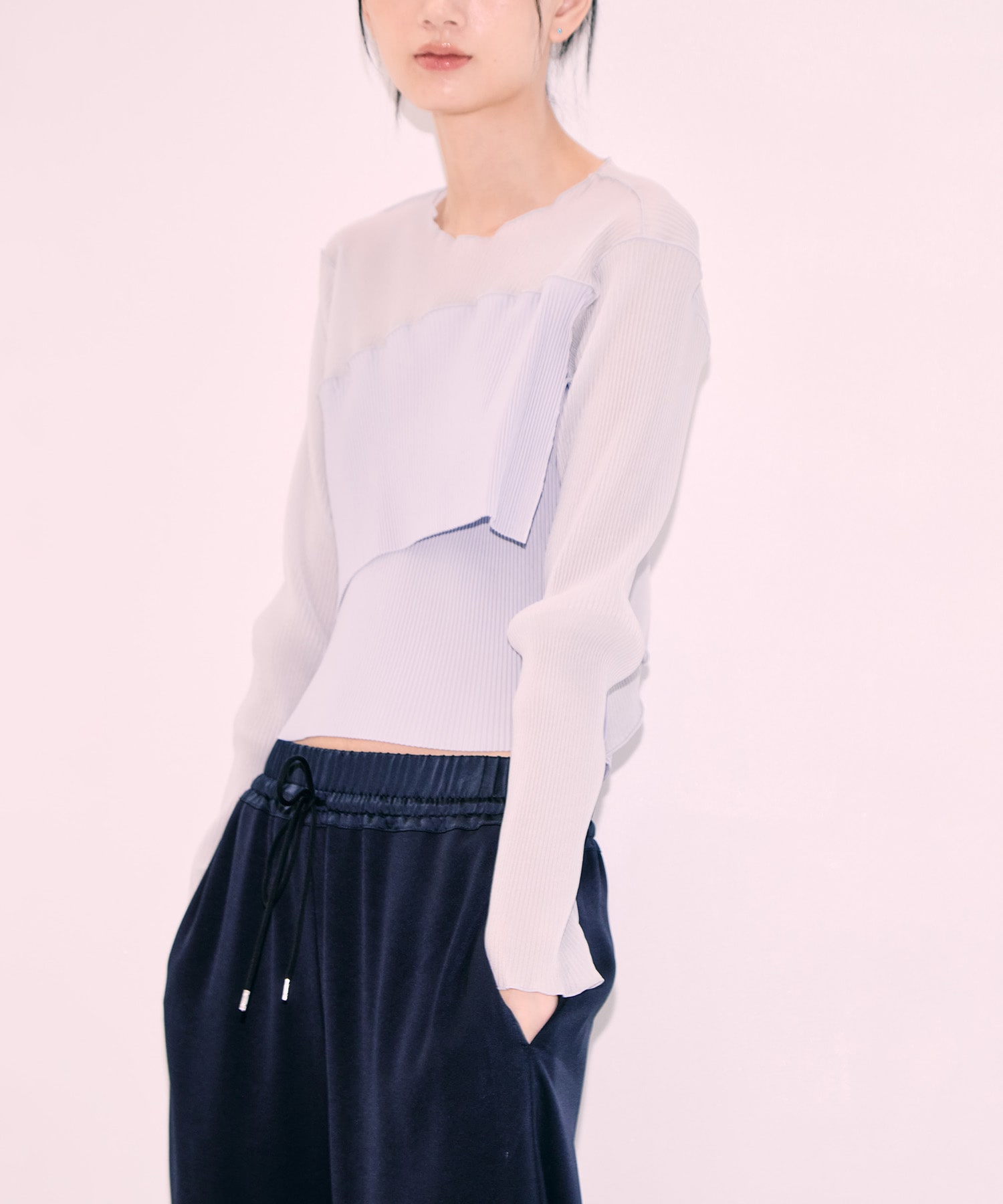 別注 SHEER DOCKING CREW TOPS kotohayokozawa