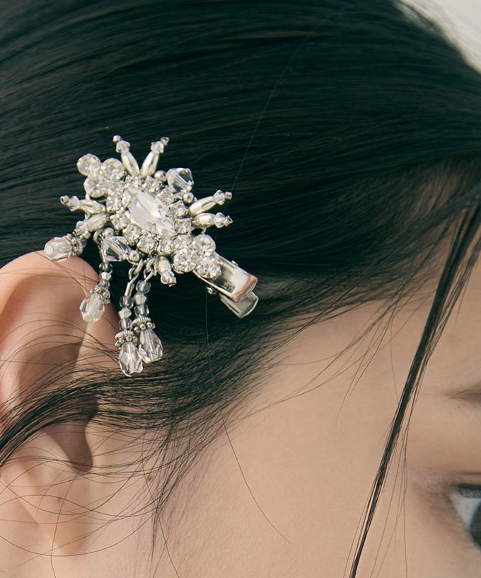crystal hair clip right tanakadaisuke