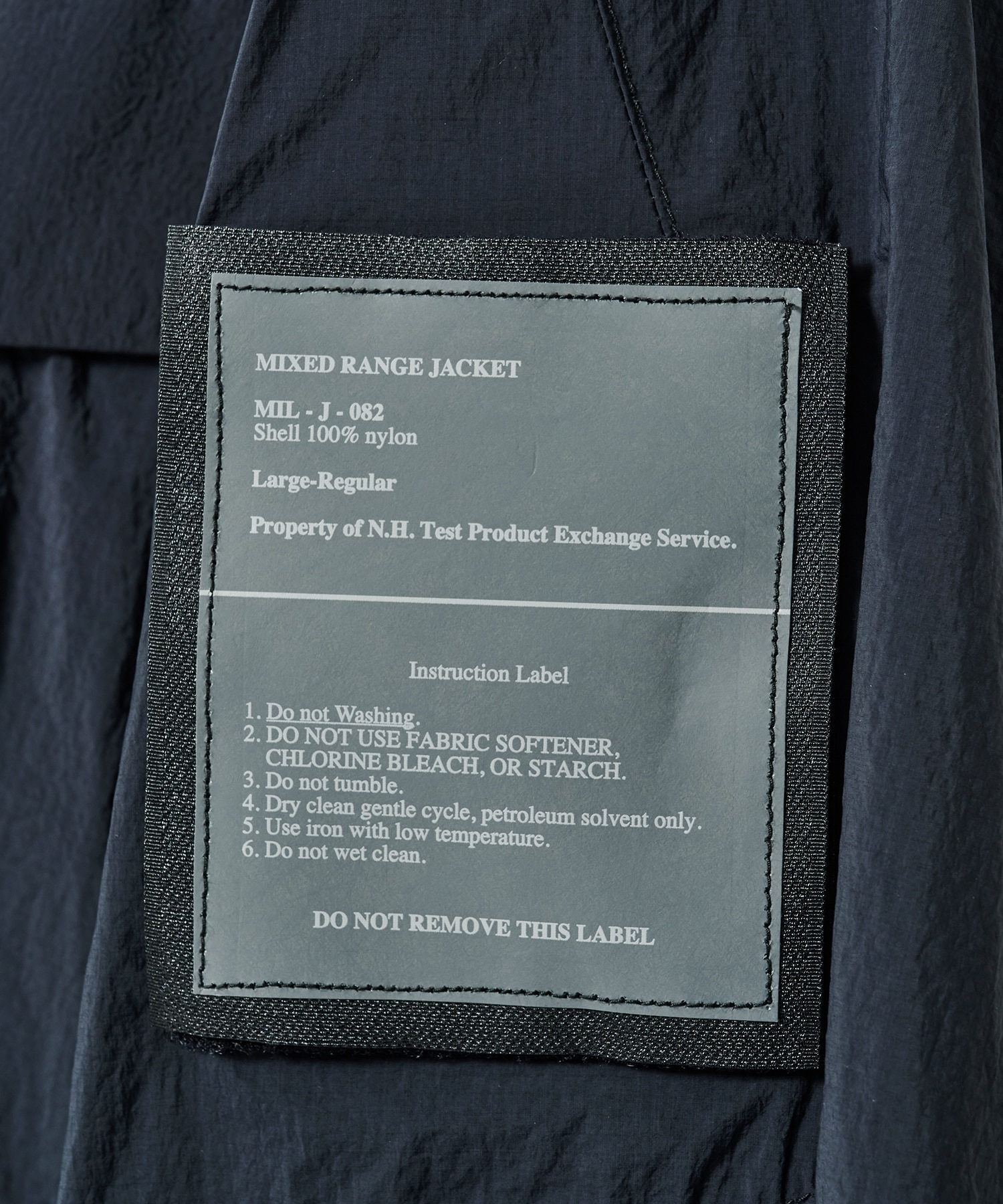 9251-BL04-003 STAND COLLAR BLOUSON N.HOOLYWOOD