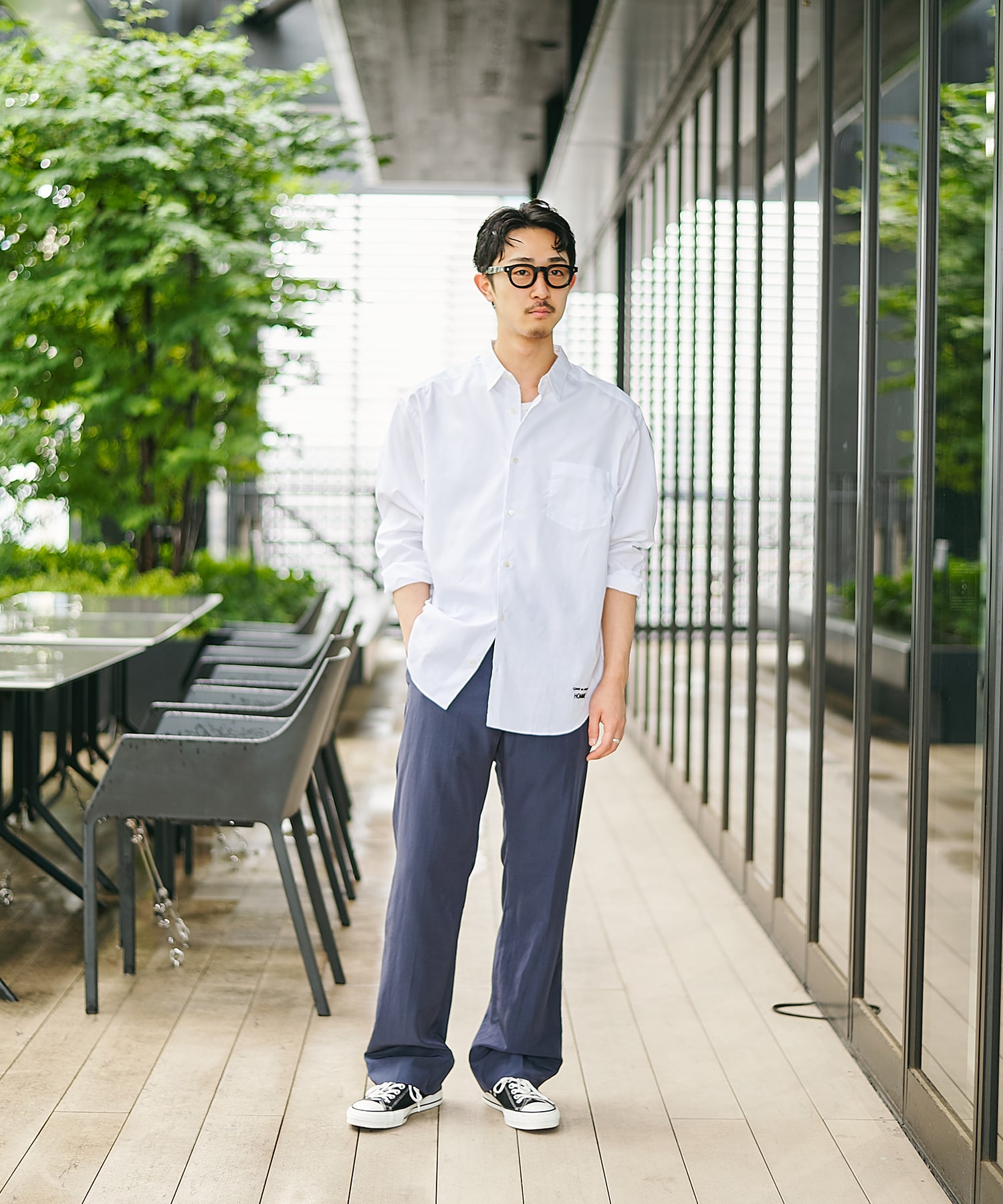 別注 Easy Slim Slacks soe