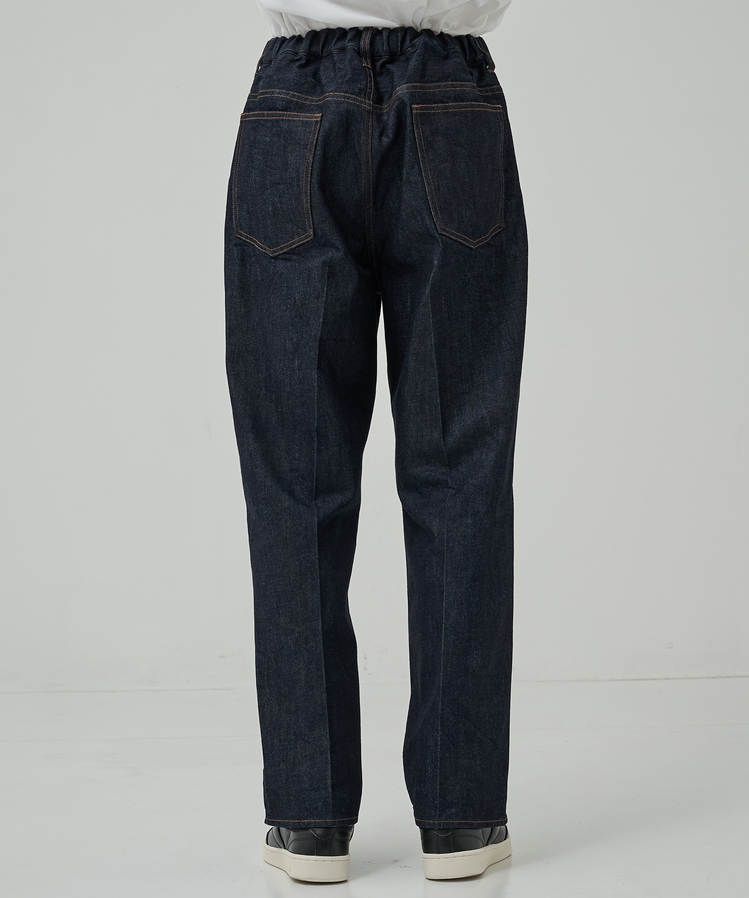 LINTRACK WIDE DENIM TROUSERS STUDIOUS