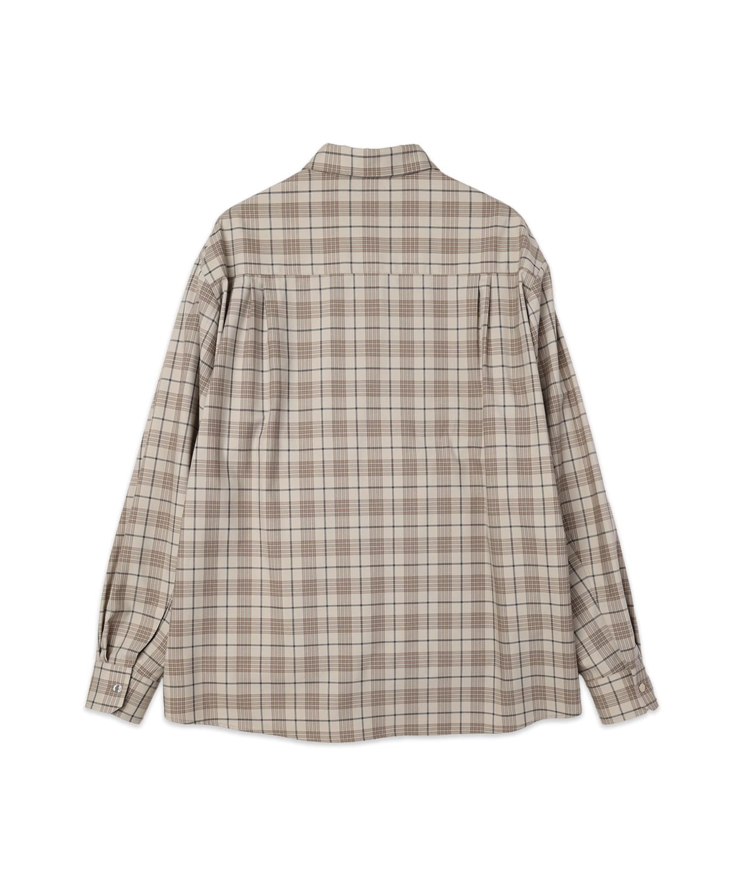 Tartan Check Bow-Tie Long Sleeve Shirt CULLNI