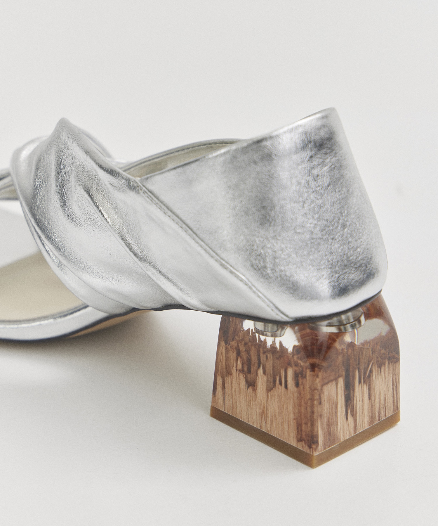 HEIDI LEATHER PUMPS ALM