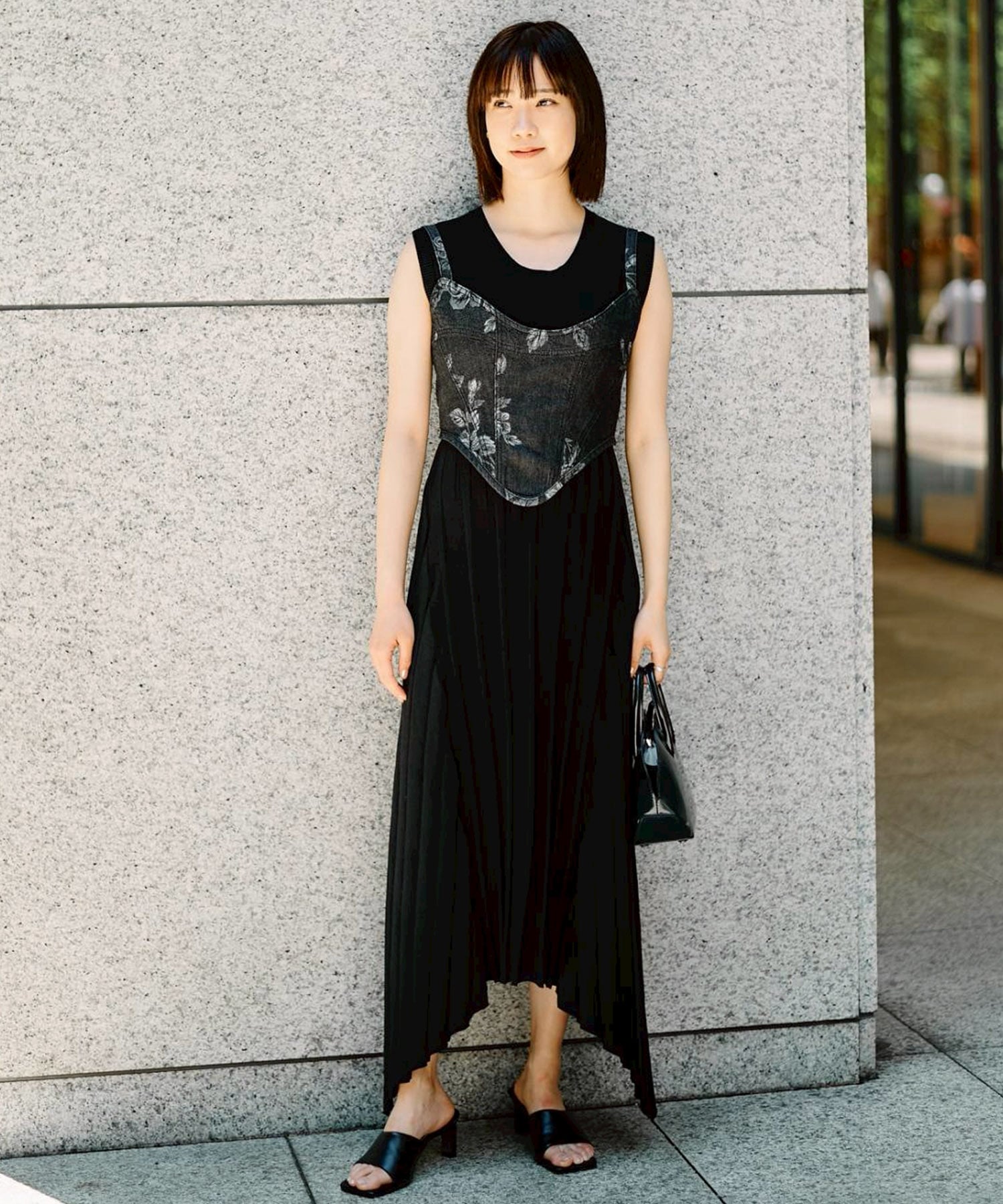 別注ROSE DENIM BUSTIER FETICO