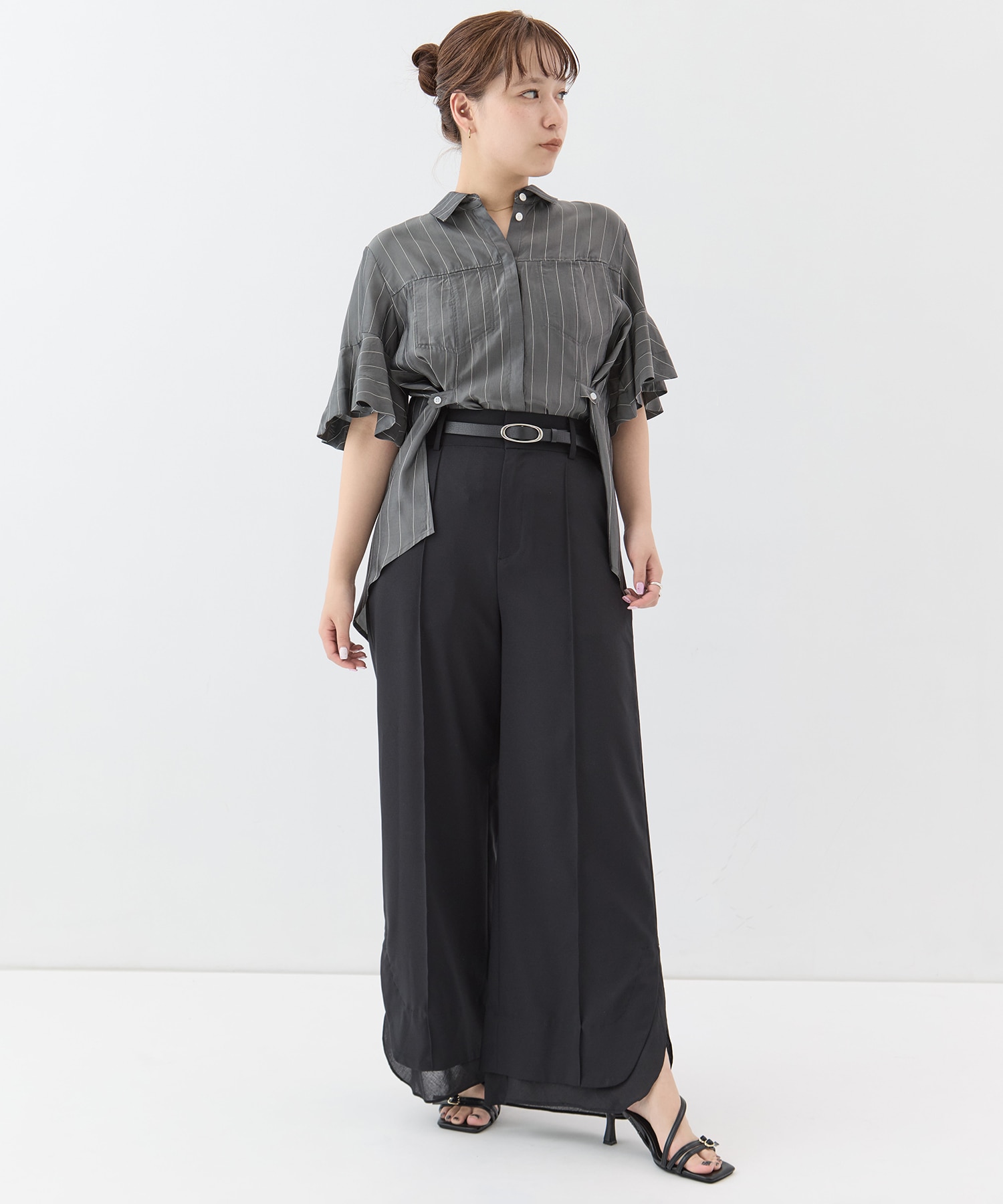 Sheer Layered Trousers STUDIOUS