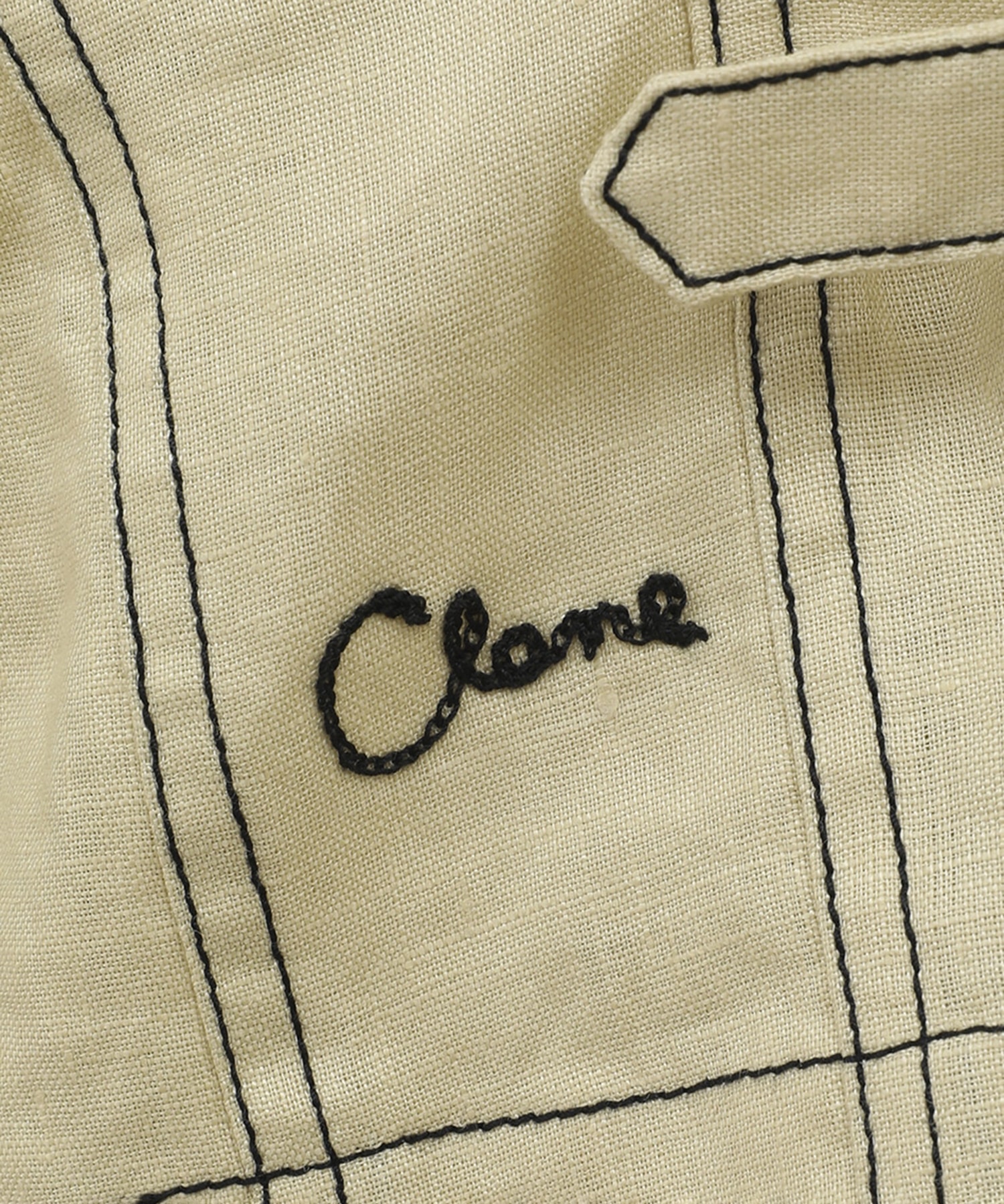 LINEN SHIRT JACKET CLANE