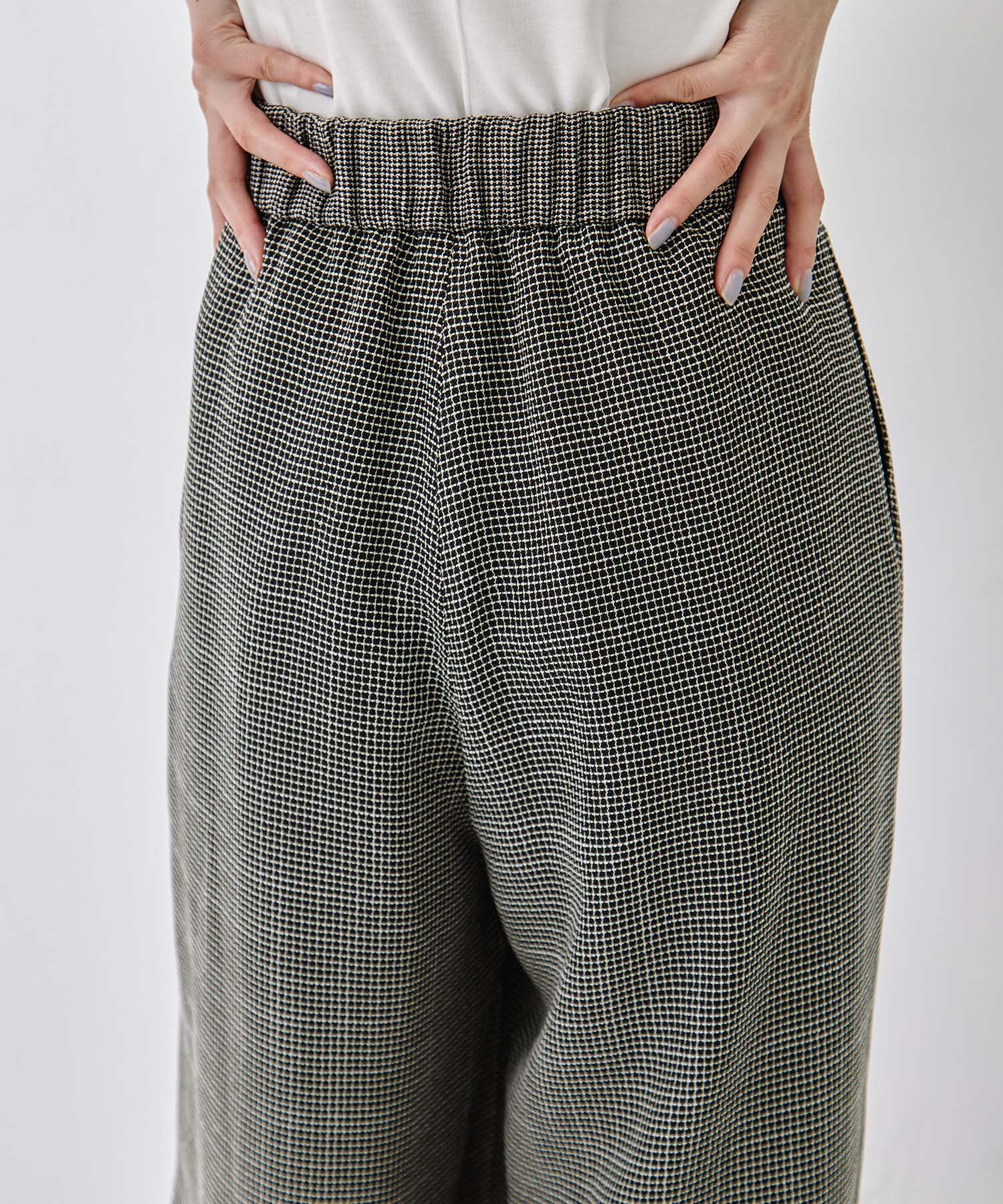 Washable Mesh Relax Trousers STUDIOUS