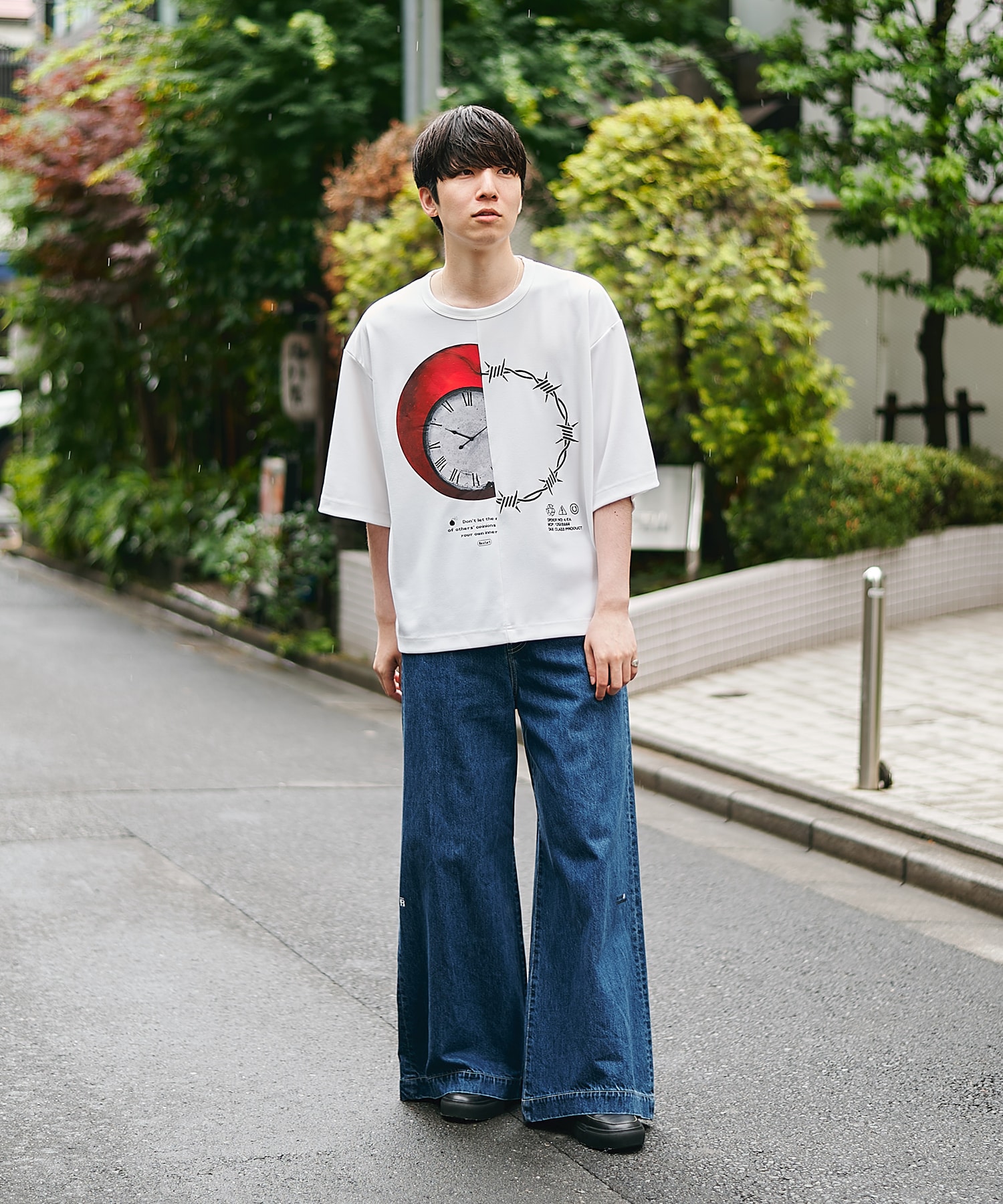 APPLE×YUSHITESSEN TEE SHAREEF