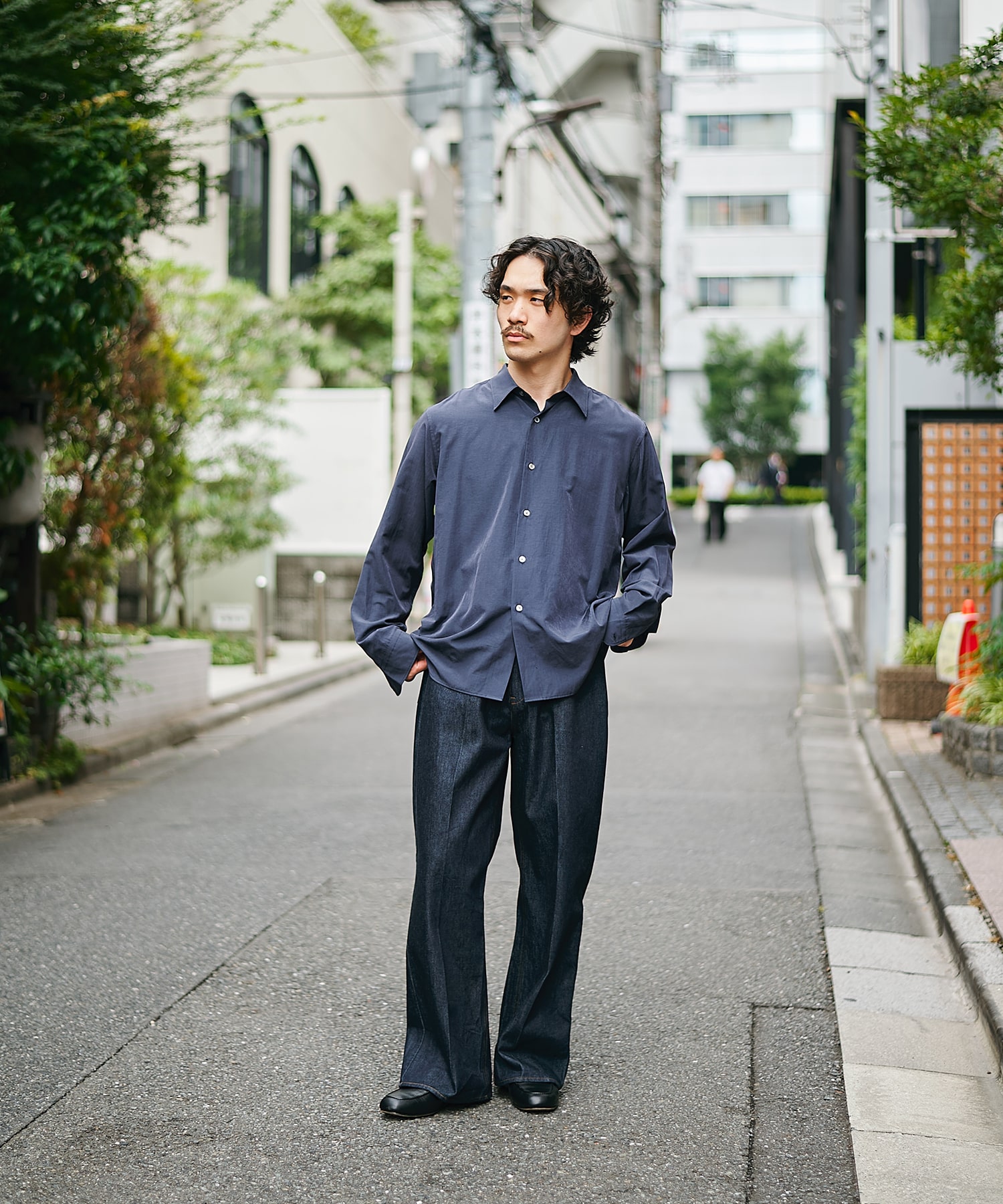 別注 Long Sleeve Regular Collar Shirt soe