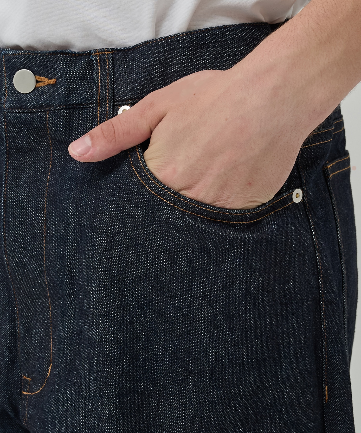 LINTRACK WIDE DENIM TROUSERS STUDIOUS